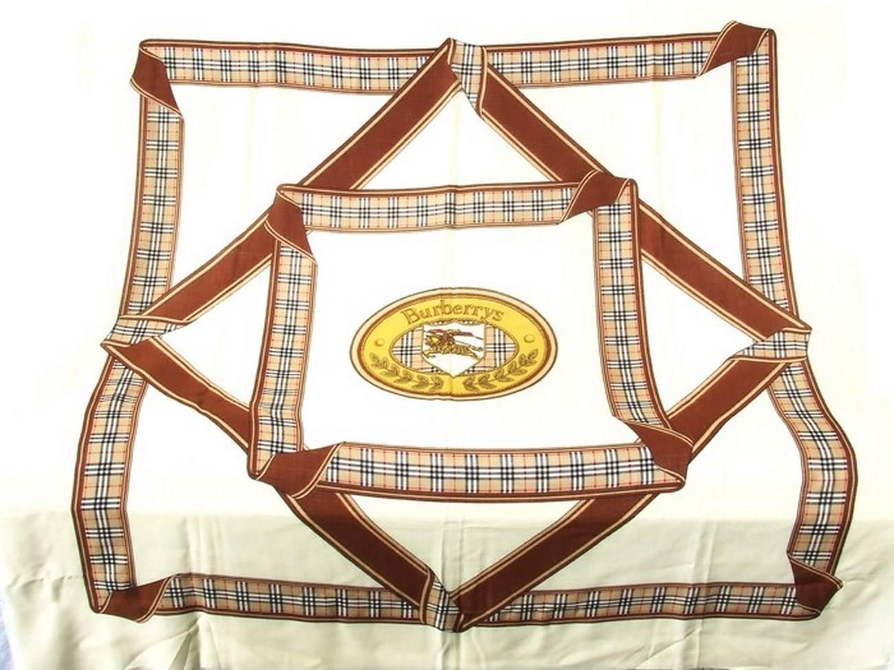 BEAUTIFUL AUTHENTIC BURBERRY SHAWL

Made when the Brand still had the 