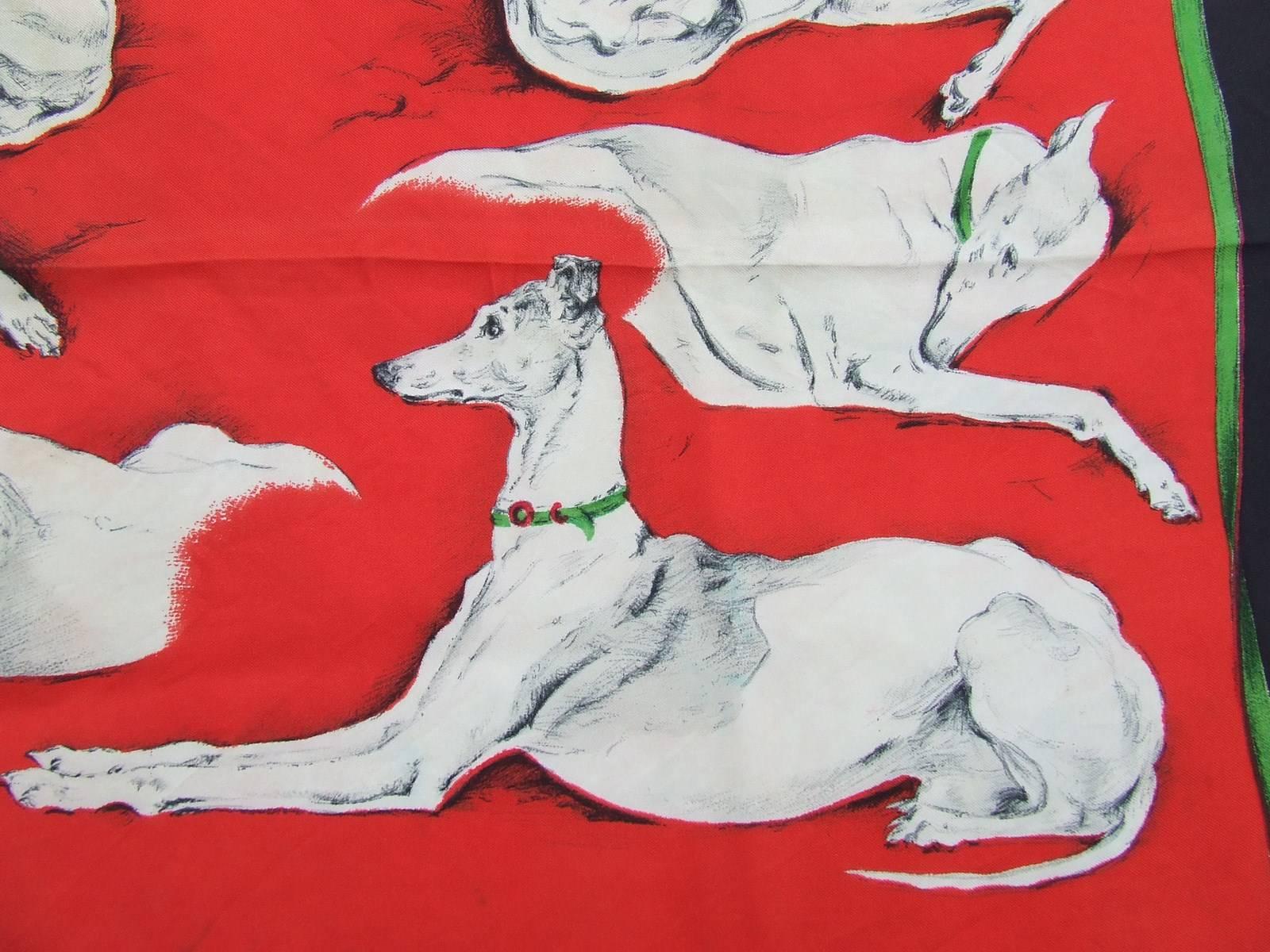 hermes greyhound scarf