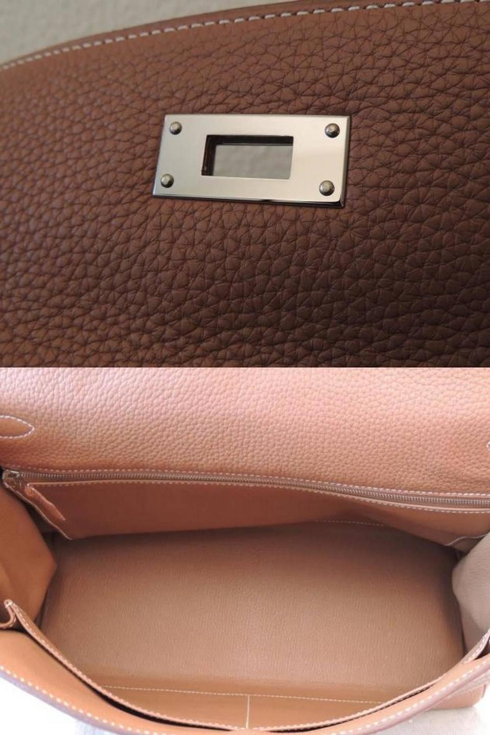 hermes birkin gold clemence 35 togo phw  