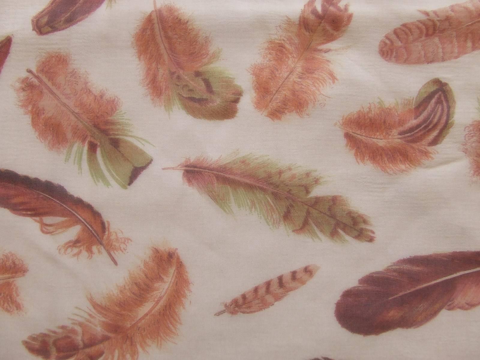 Brown Hermes Chiffon Mousseline Silk Scarf Les Plumes Feathers Linares Pink 90 cm