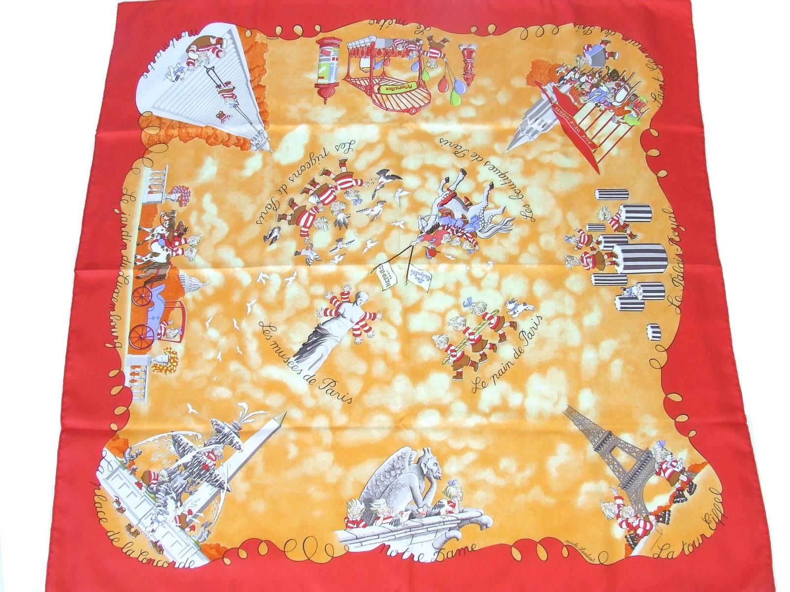 Cutest Authentic Hermes Scarf Ever !

Pattern: 