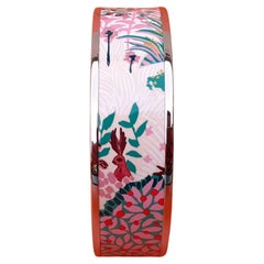 Hermès Enamel Bracelet Dans Un Jardin Anglais Shirley Phw Size 65