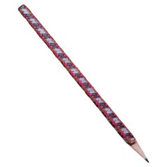 Hermès Geflochtenes Leder Holzmine Bleistift