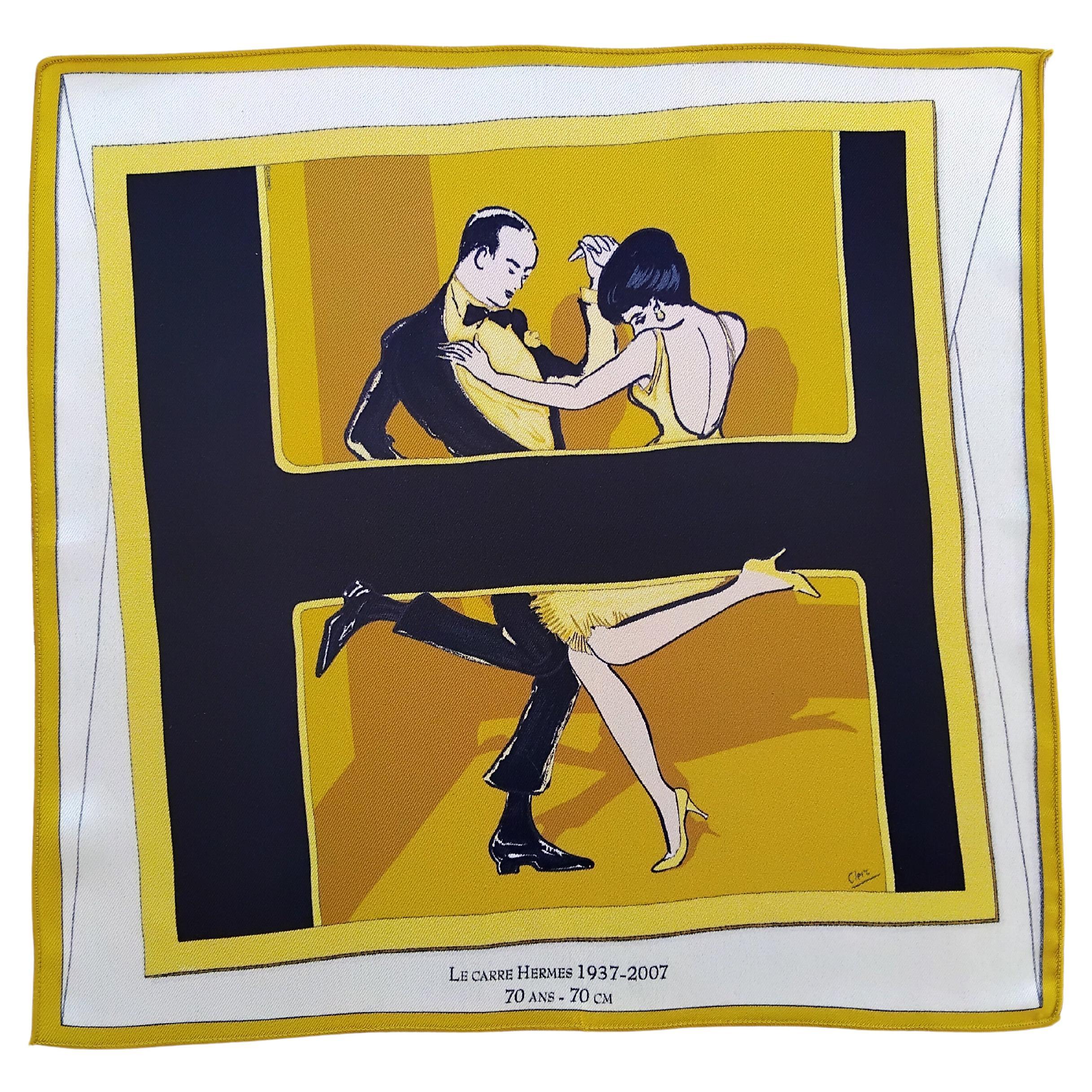Hermès Swinging Saint Germain Mini Scarf Special Edition For Sale