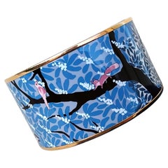 Hermès Dans Un Jardin Anglais Pulsera de esmalte Alice Shirley Extra Grande S. 65