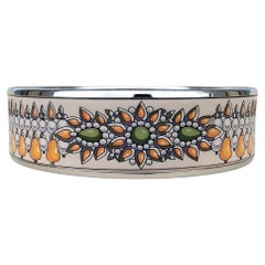 Hermès Pulsera Esmaltada Parures de Maharajas India Phw Talla 65