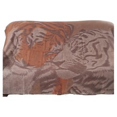 Exceptional Hermès Cashmere Plaid Throw Blanket Cover Felin Hug