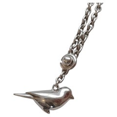 Hermès Silver Keychain Bird 2006