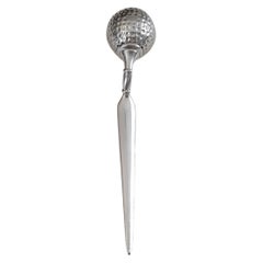 Exceptionnel Hermès Golf Ball and Ball Ball Ouvre-lettres Coupe-papier Ravinet d'Enfert