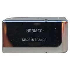 Porte-clés Hermès avec breloque en forme de cadenas et tête de cheval