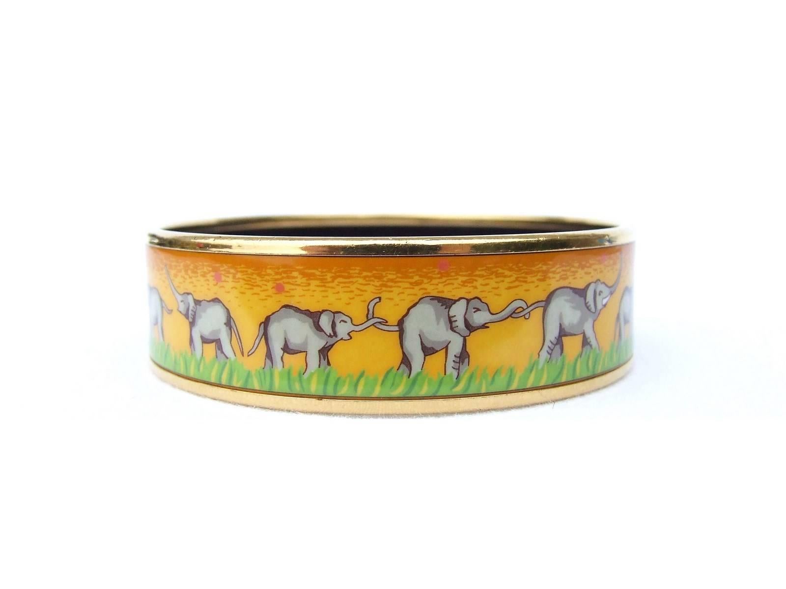 hermes elephant bangle