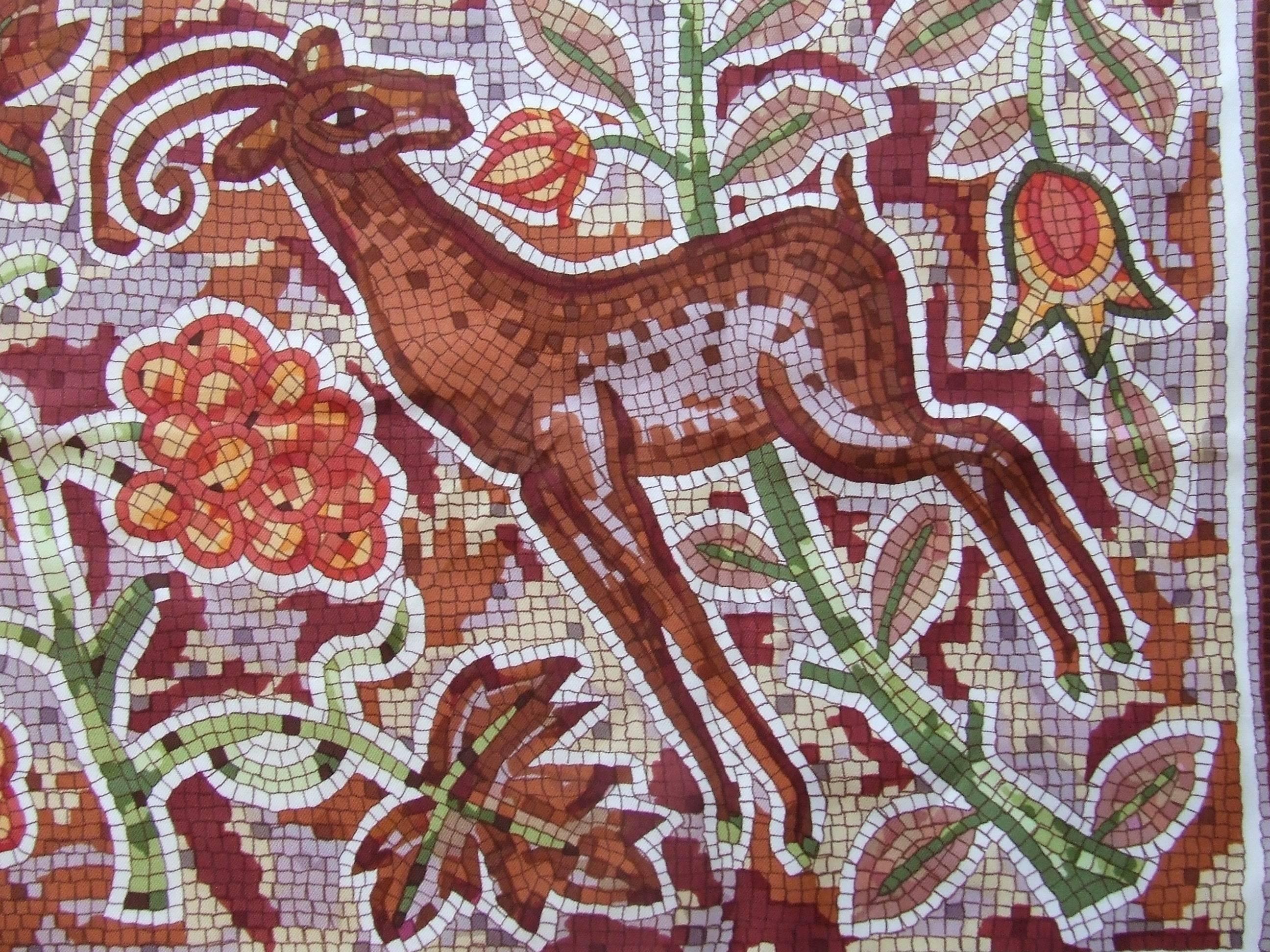foulard hermes mosaico