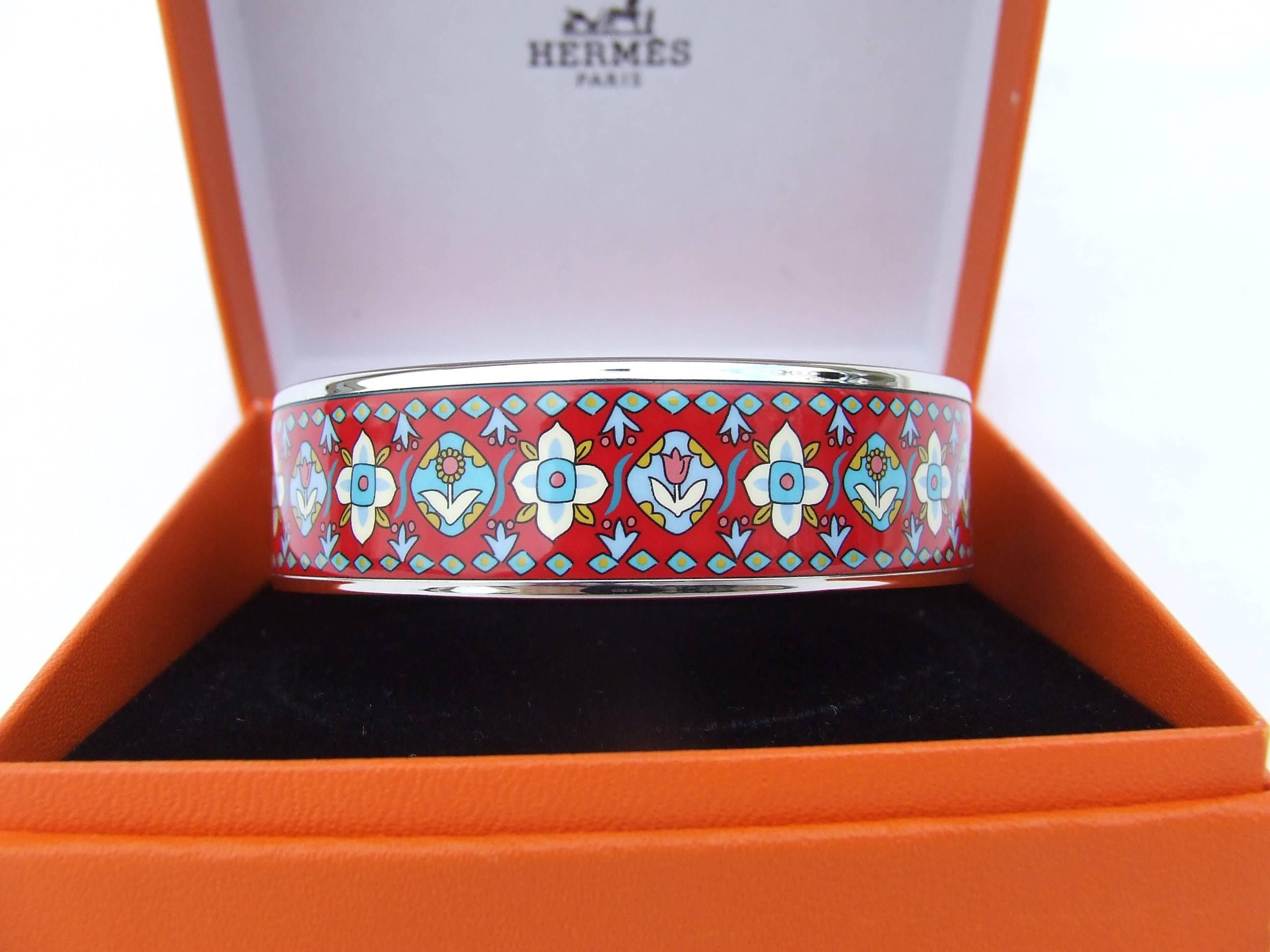 hermes flower bracelet