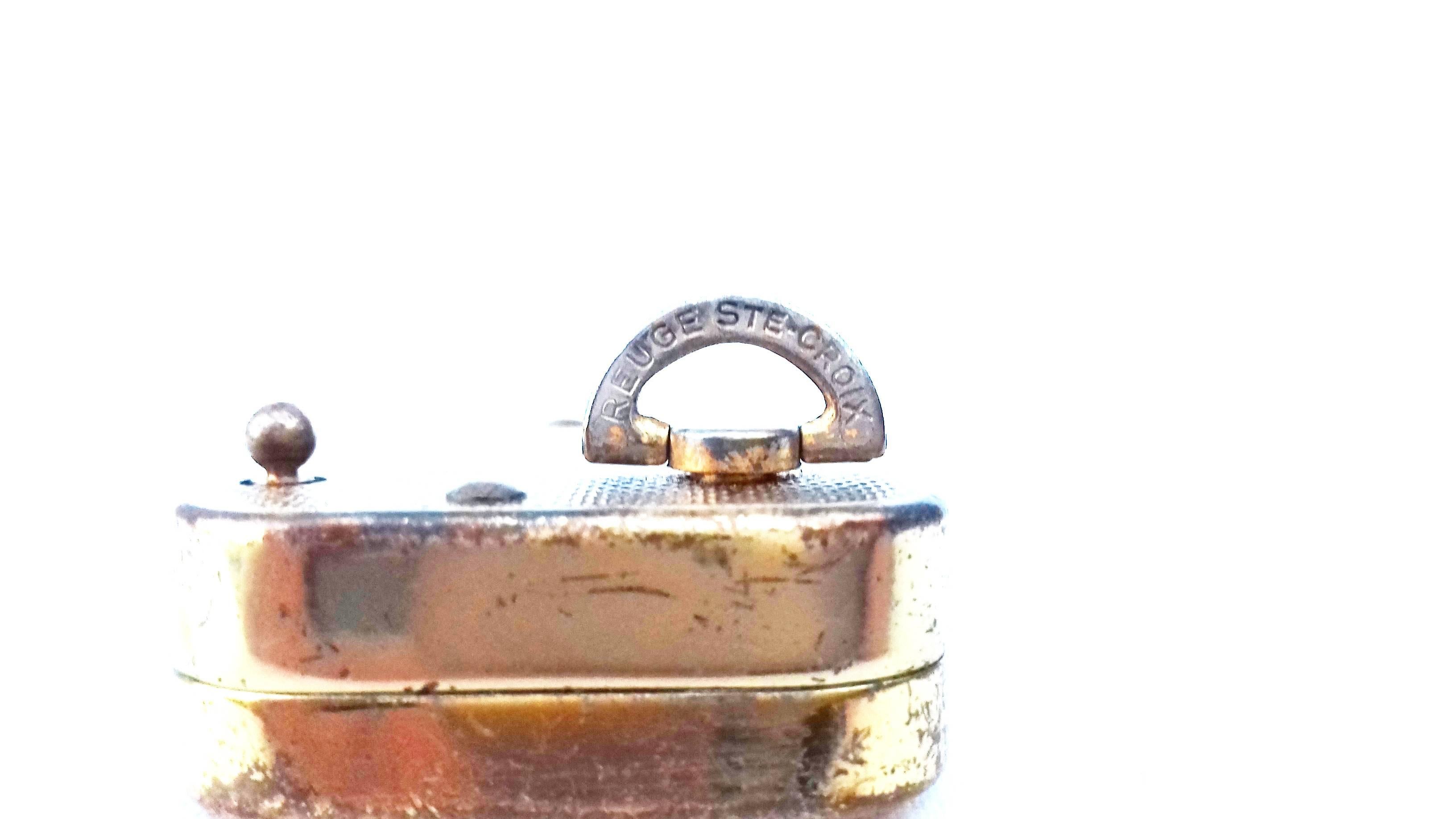 Hermes Keychain Key Ring Key Holder Music Box Collector Golden Metal 2