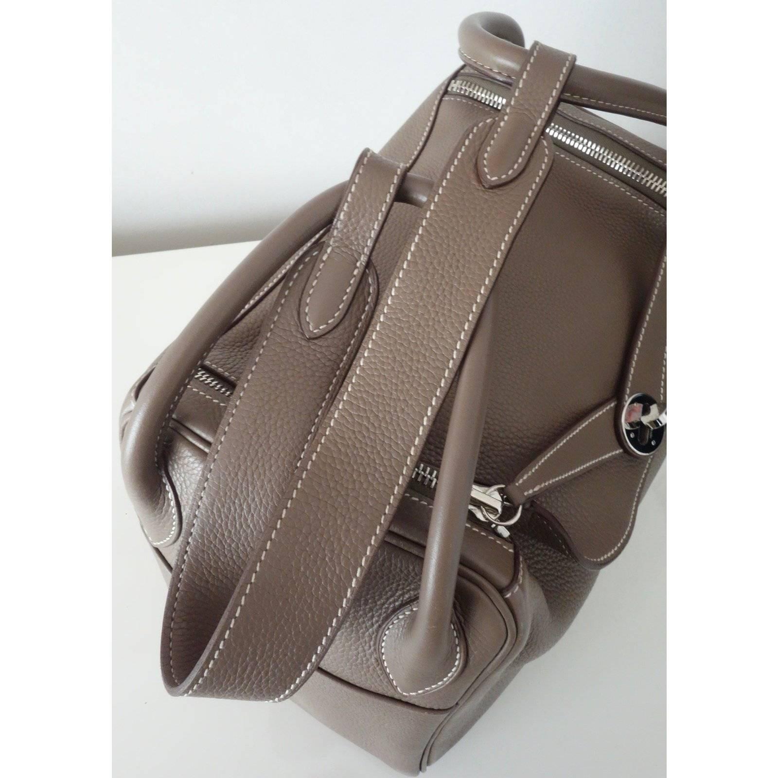 hermes taurillon clemence lindy 30 bag