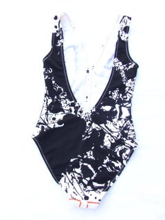 HERMES Swimsuit 1 piece Bikini Cheval Surprise Dimitri Rybaltchenko Size M