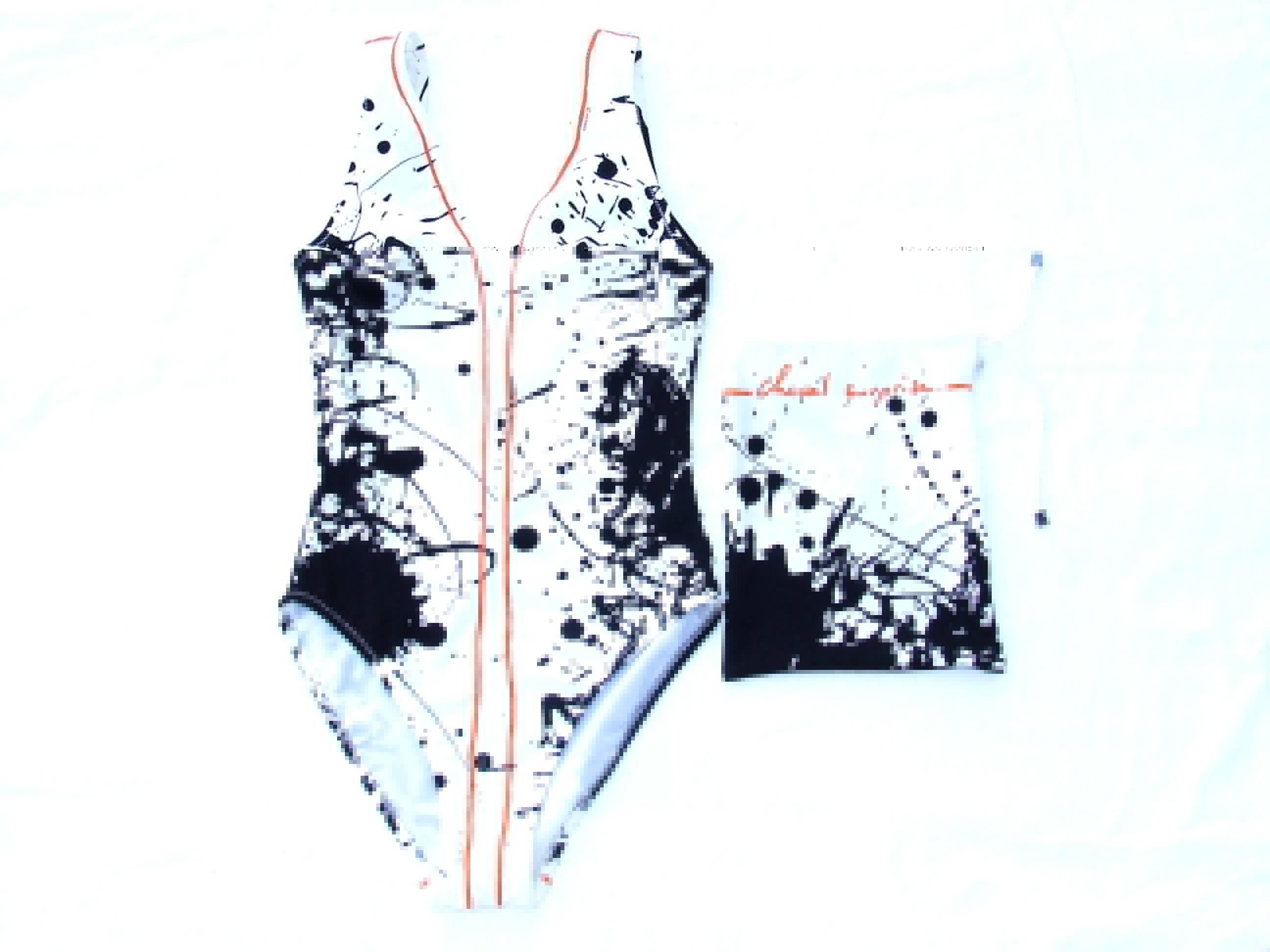 HERMES Swimsuit 1 piece Bikini Cheval Surprise Dimitri Rybaltchenko Size M 1