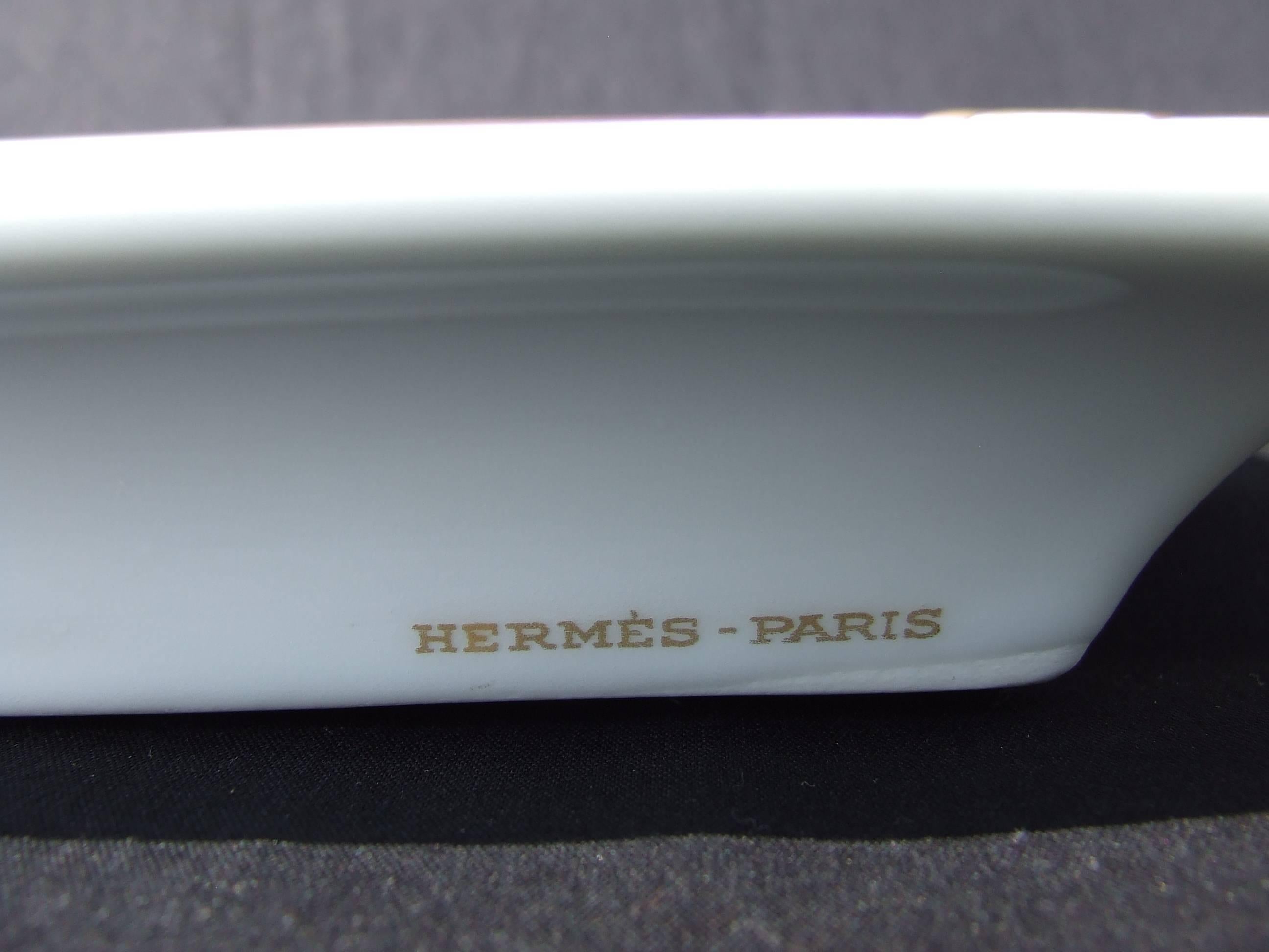 Hermès Vintage Porcelain Ashtray Change Tray Biche Deer Xavier de Poret 14