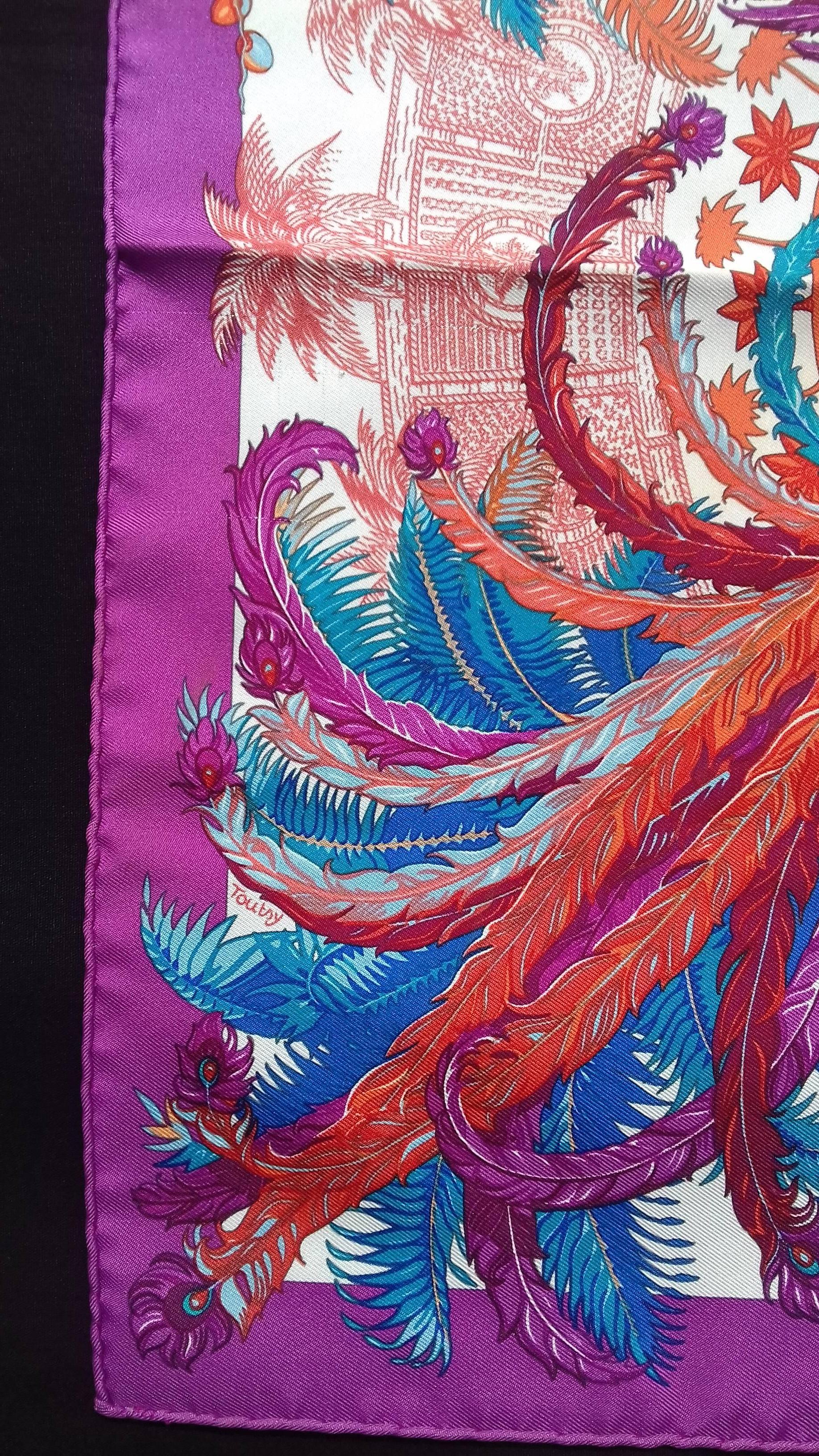 hermes mythiques phoenix scarf