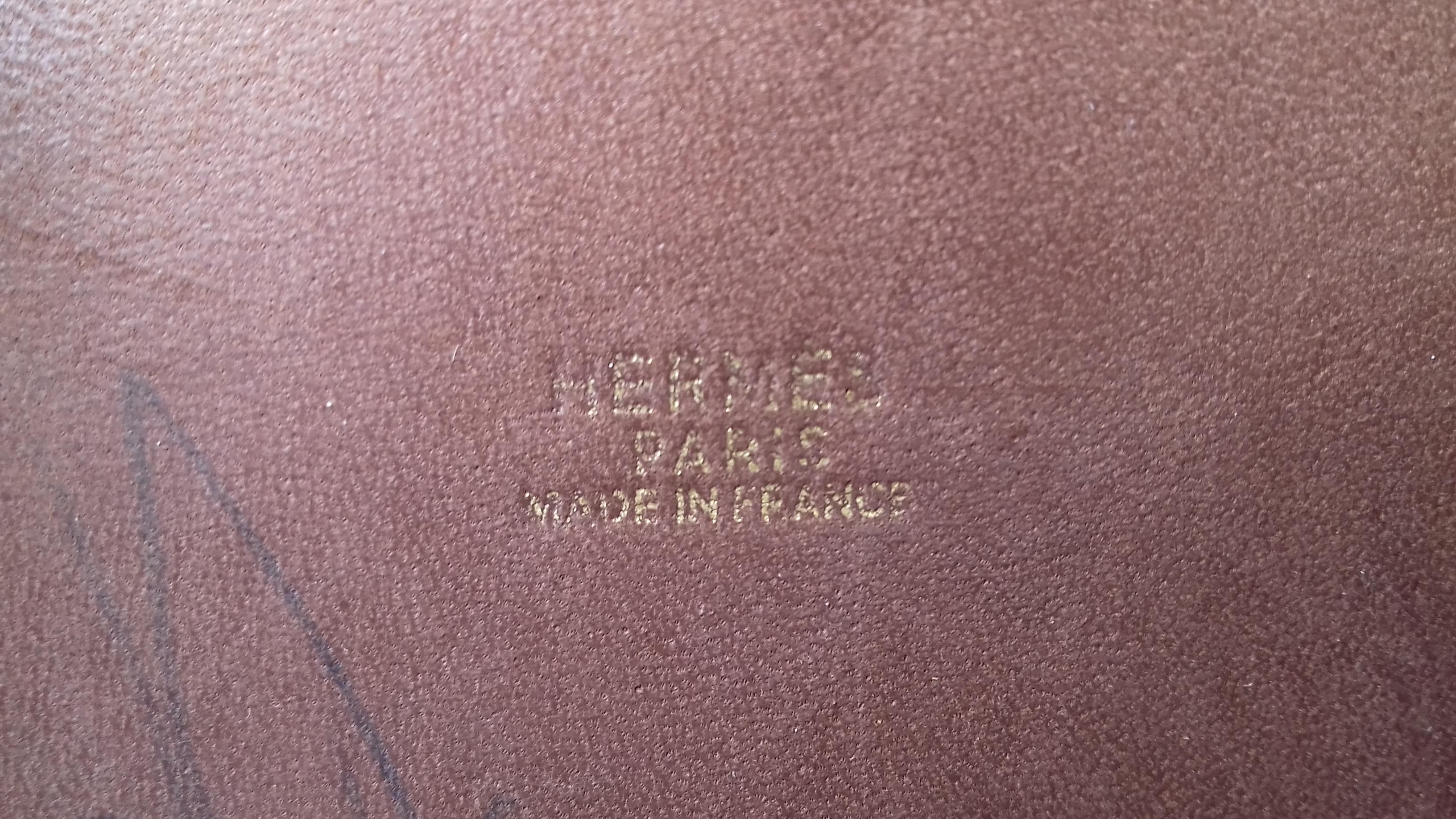 Hermès Vintage Bolide Bag 2 ways Brown Leather Golden Hdw 33 cm 9