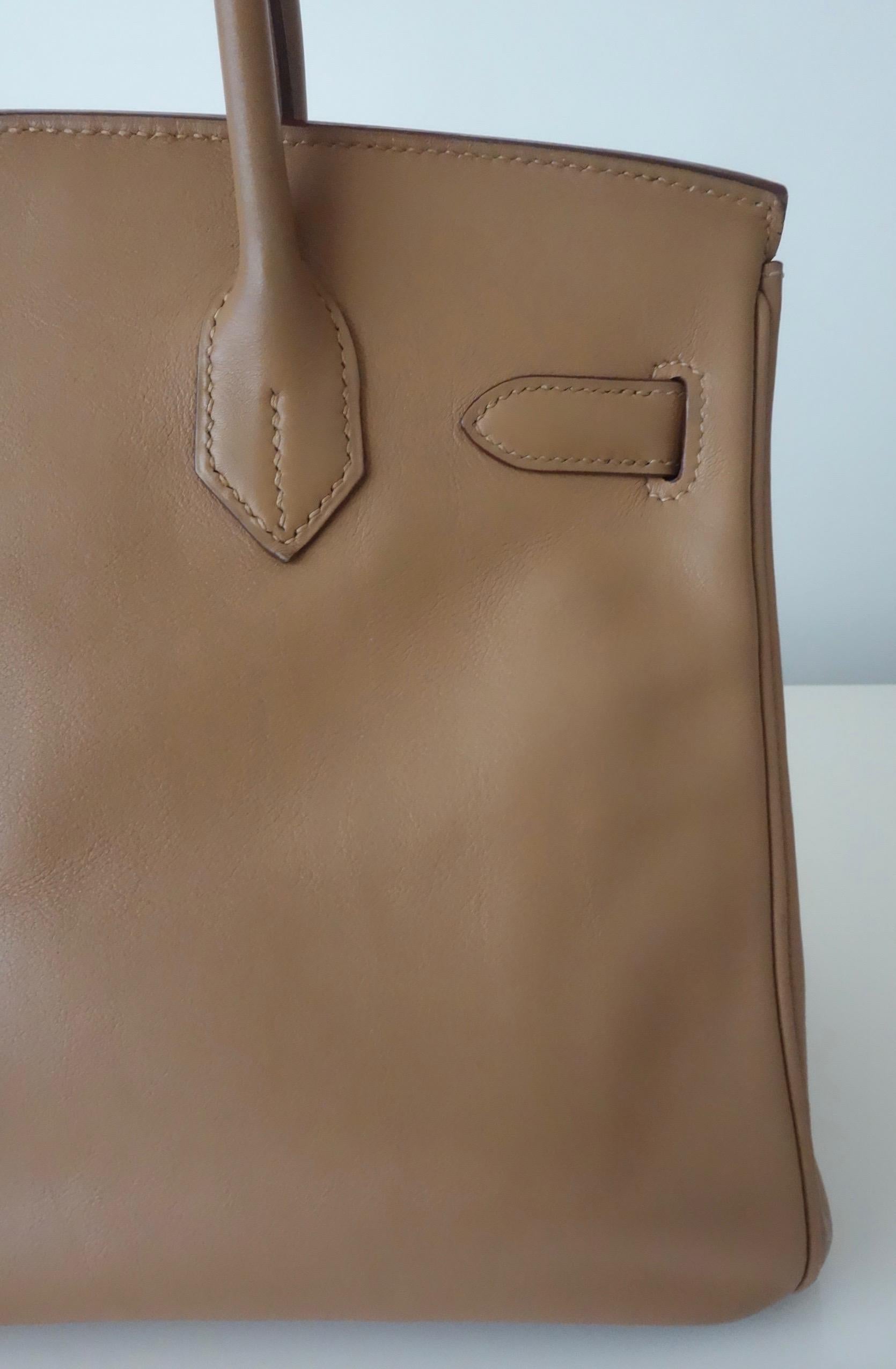 Women's Hermès Swift Leather Biscuit Phw 30 cm Birkin Bag  