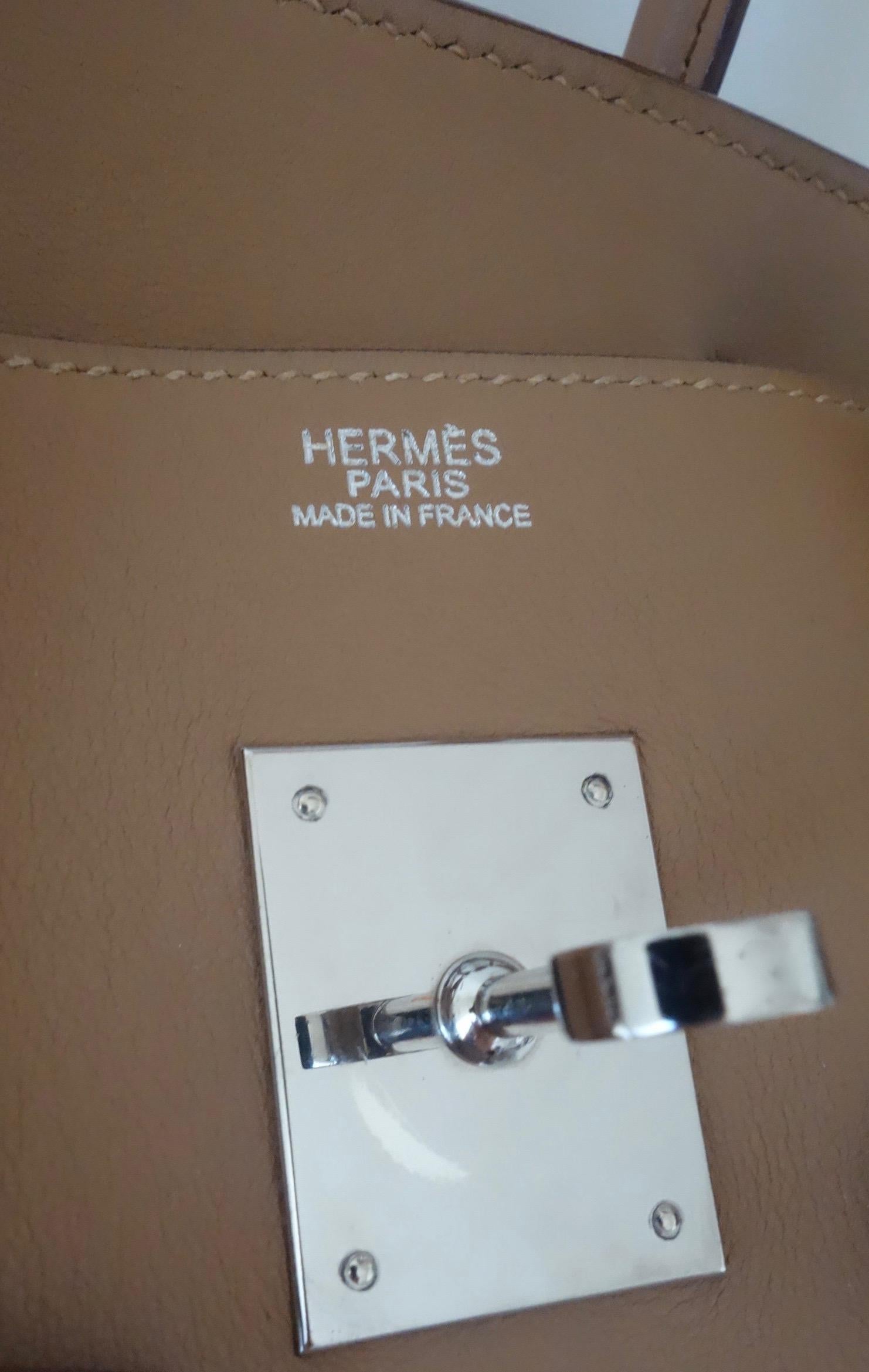 Hermès Swift Leather Biscuit Phw 30 cm Birkin Bag   7
