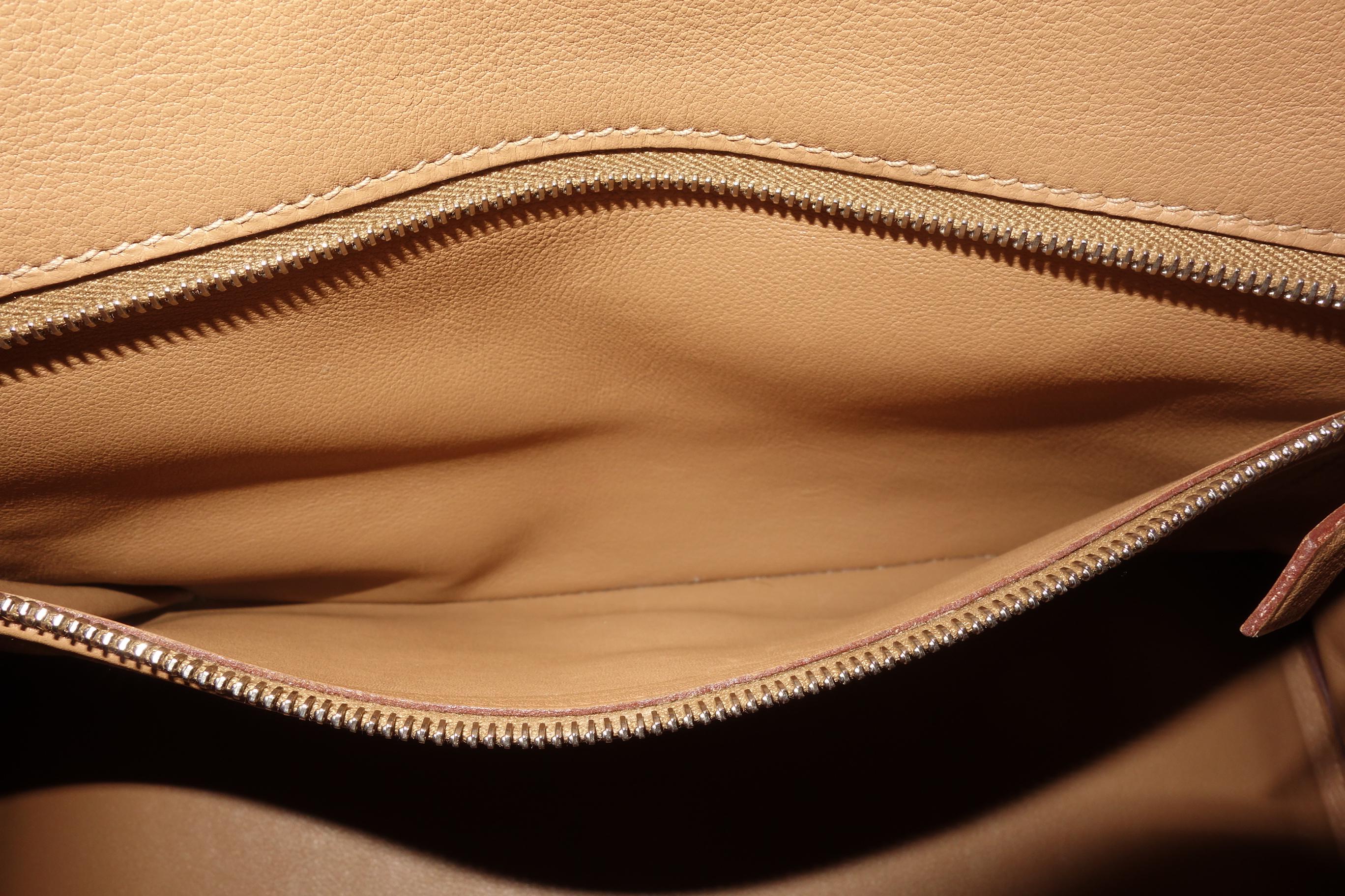 Hermès Swift Leather Biscuit Phw 30 cm Birkin Bag   8