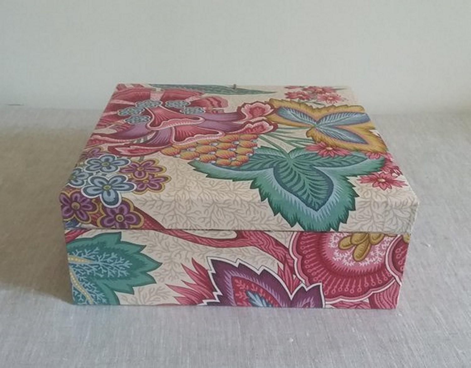 Manuel Canovas Tissue Decorative Storage Box for Scarves  1