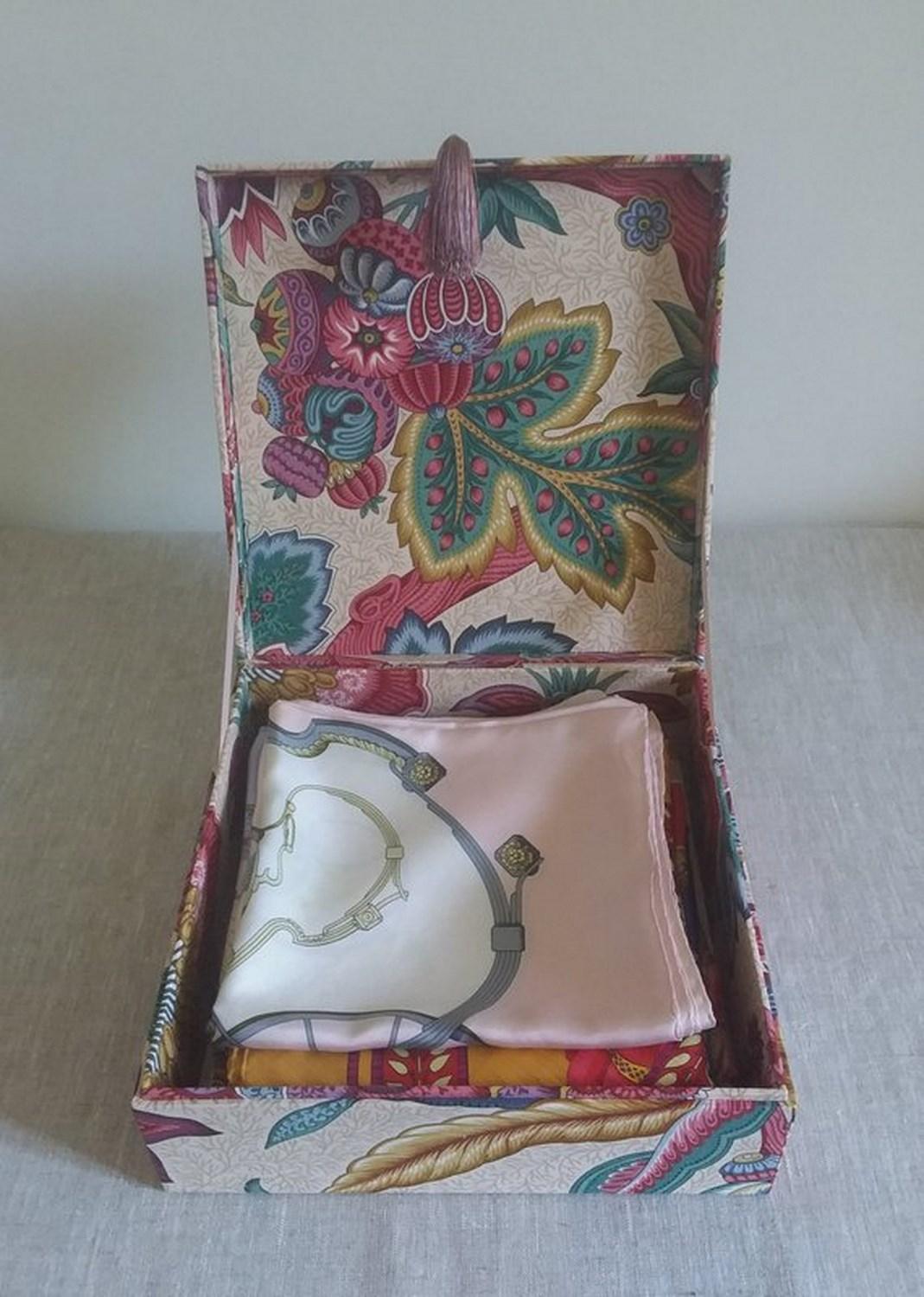 Manuel Canovas Tissue Decorative Storage Box for Scarves  2