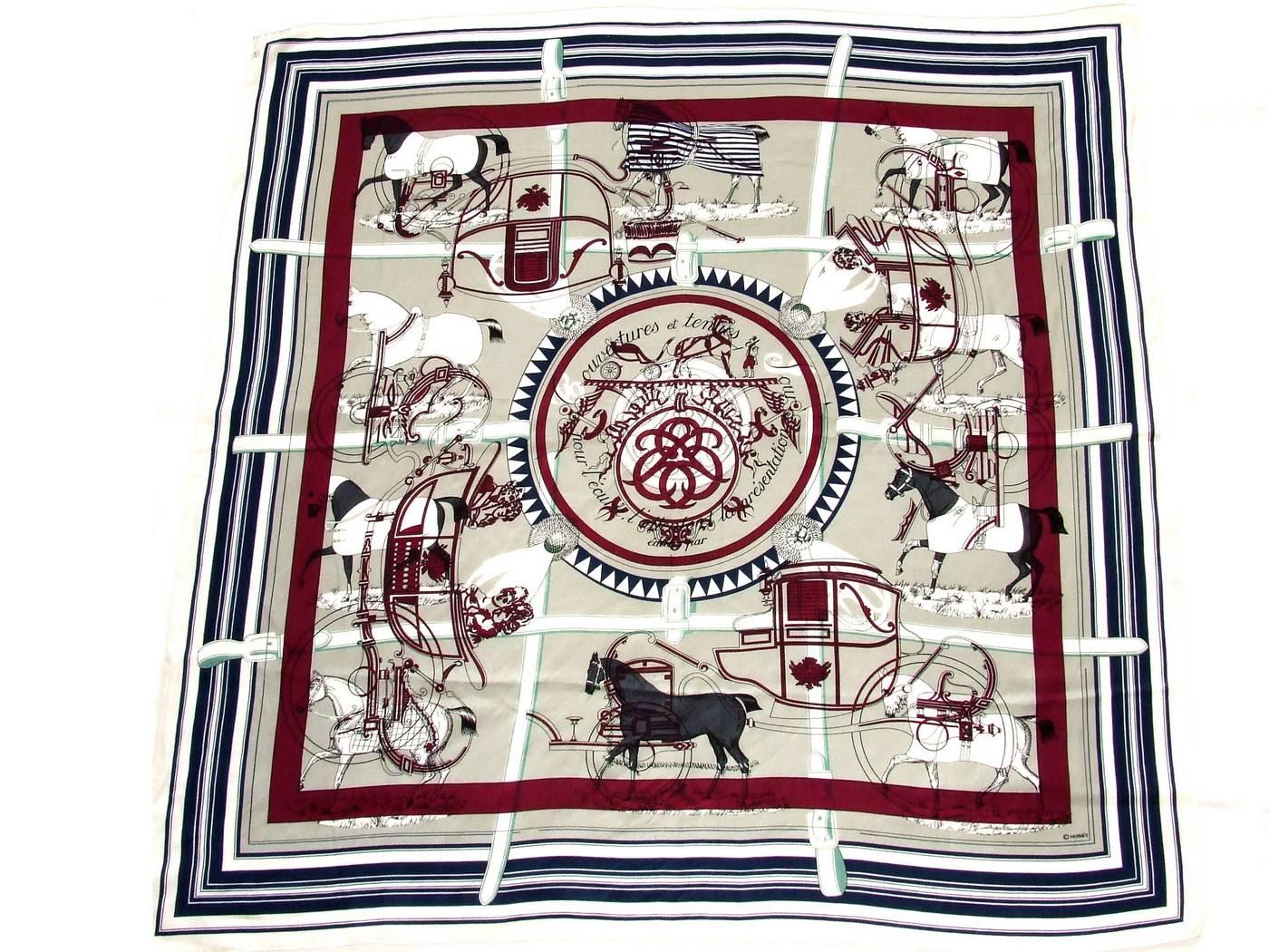 BEAUTIFUL AUTHENTIC HERMES SCARF

Called 