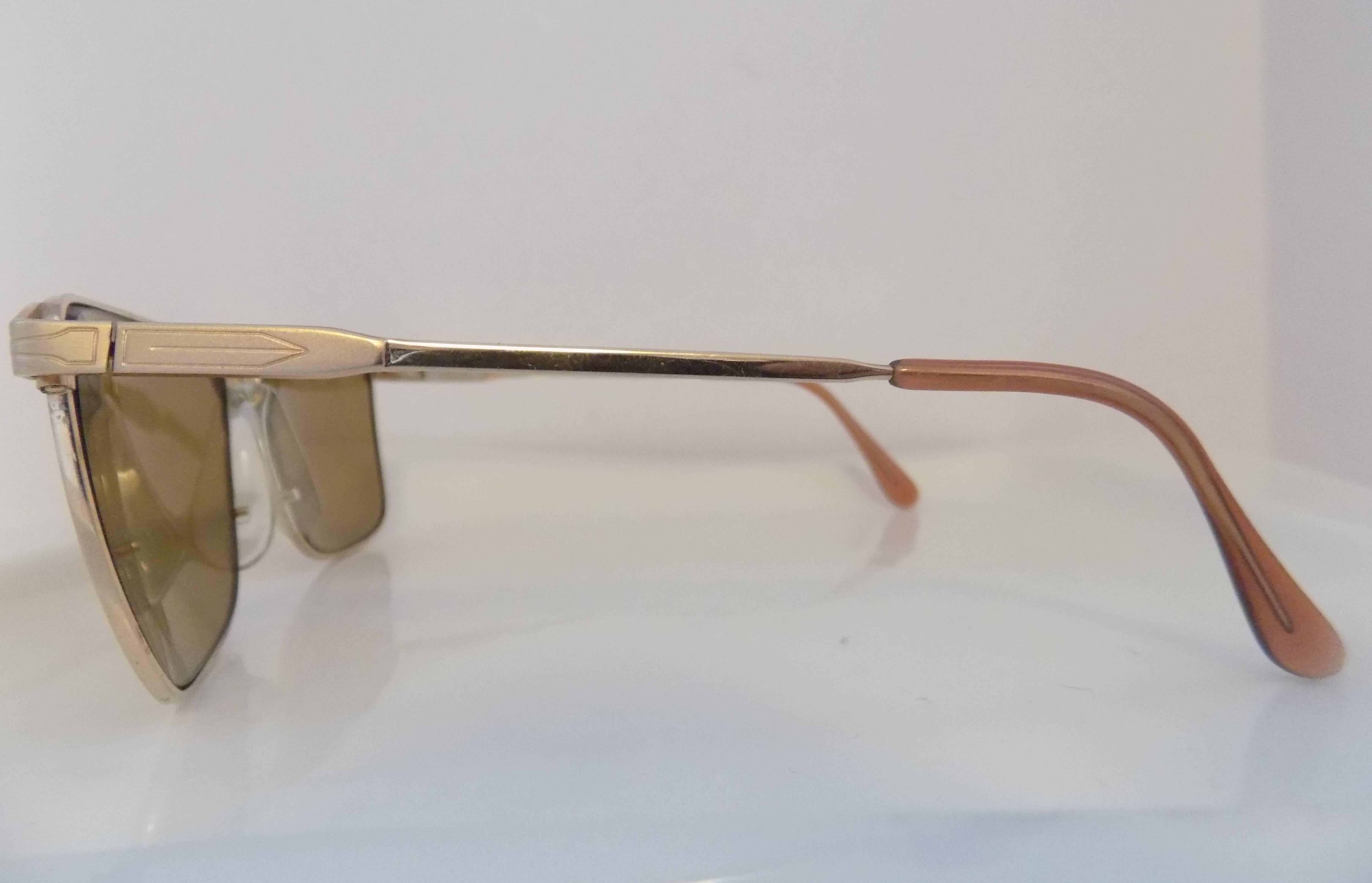 Brown 1980s Person sunglasses NWOT