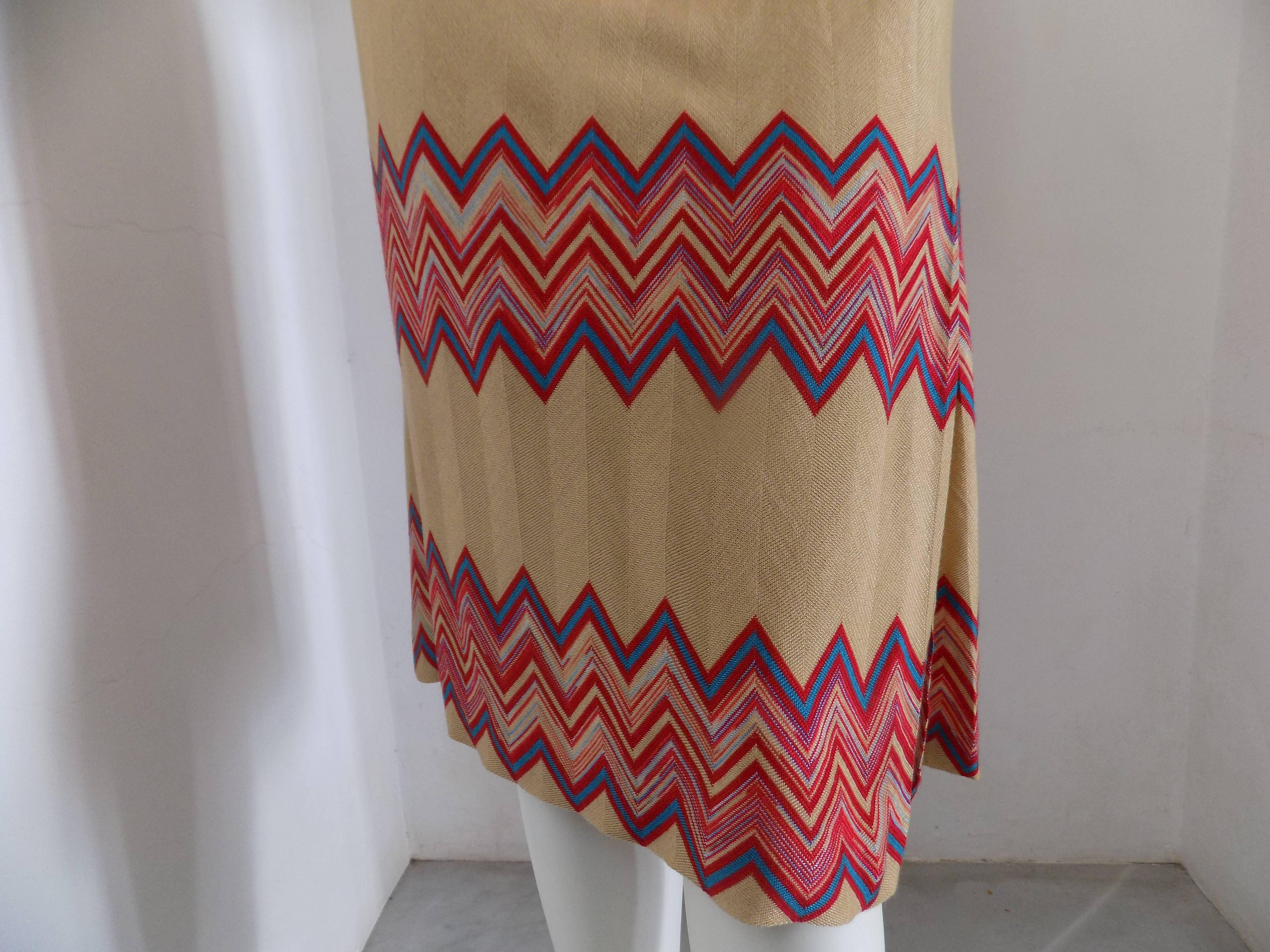 Missoni Multicolour Suit

Shirt and skirt totally made in italy in italian size range 44
Composition: Wool and rayon