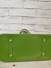 Louis vuitton Green Vernis Alma Gm