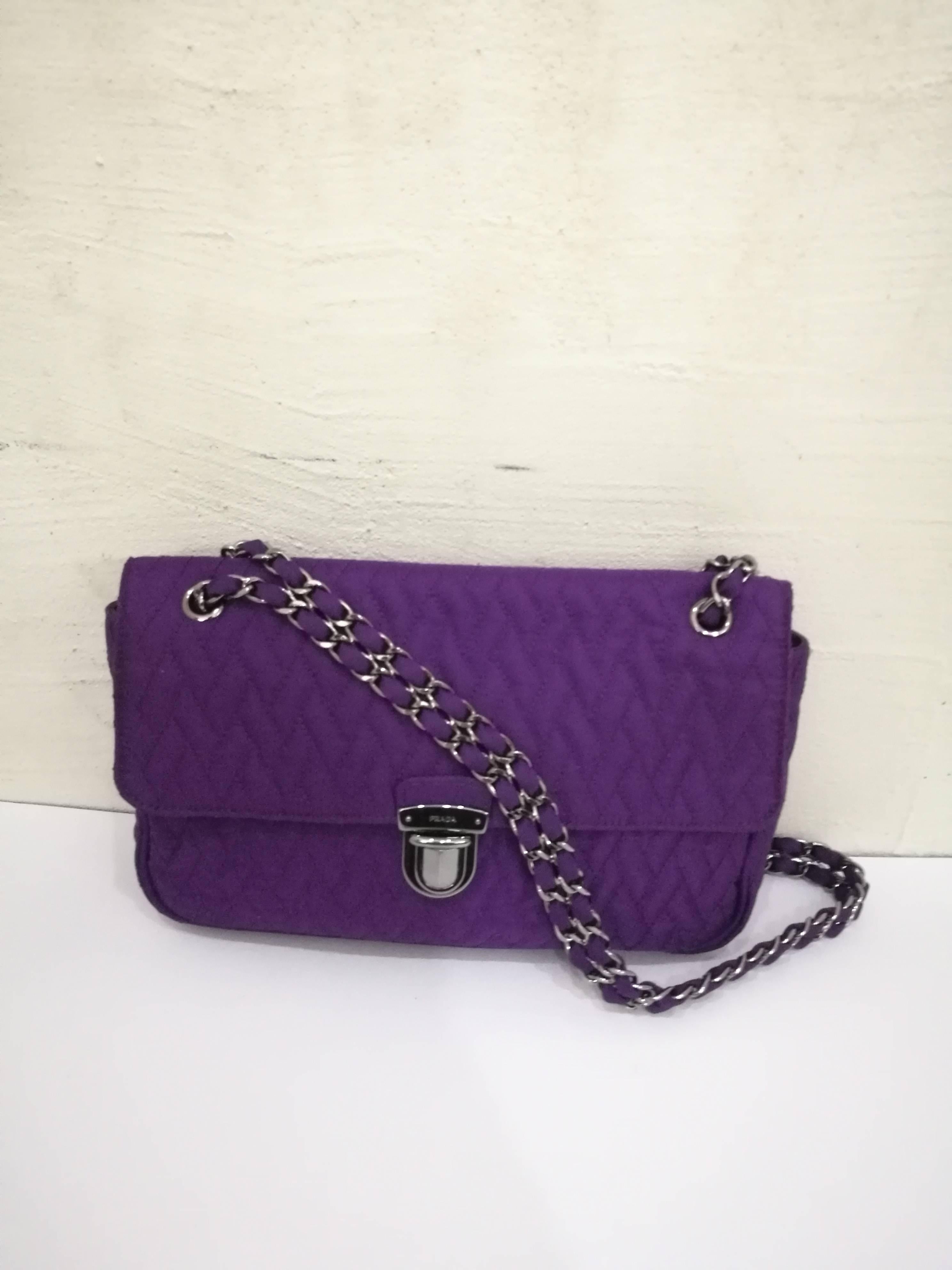 Prada Purple bag 5