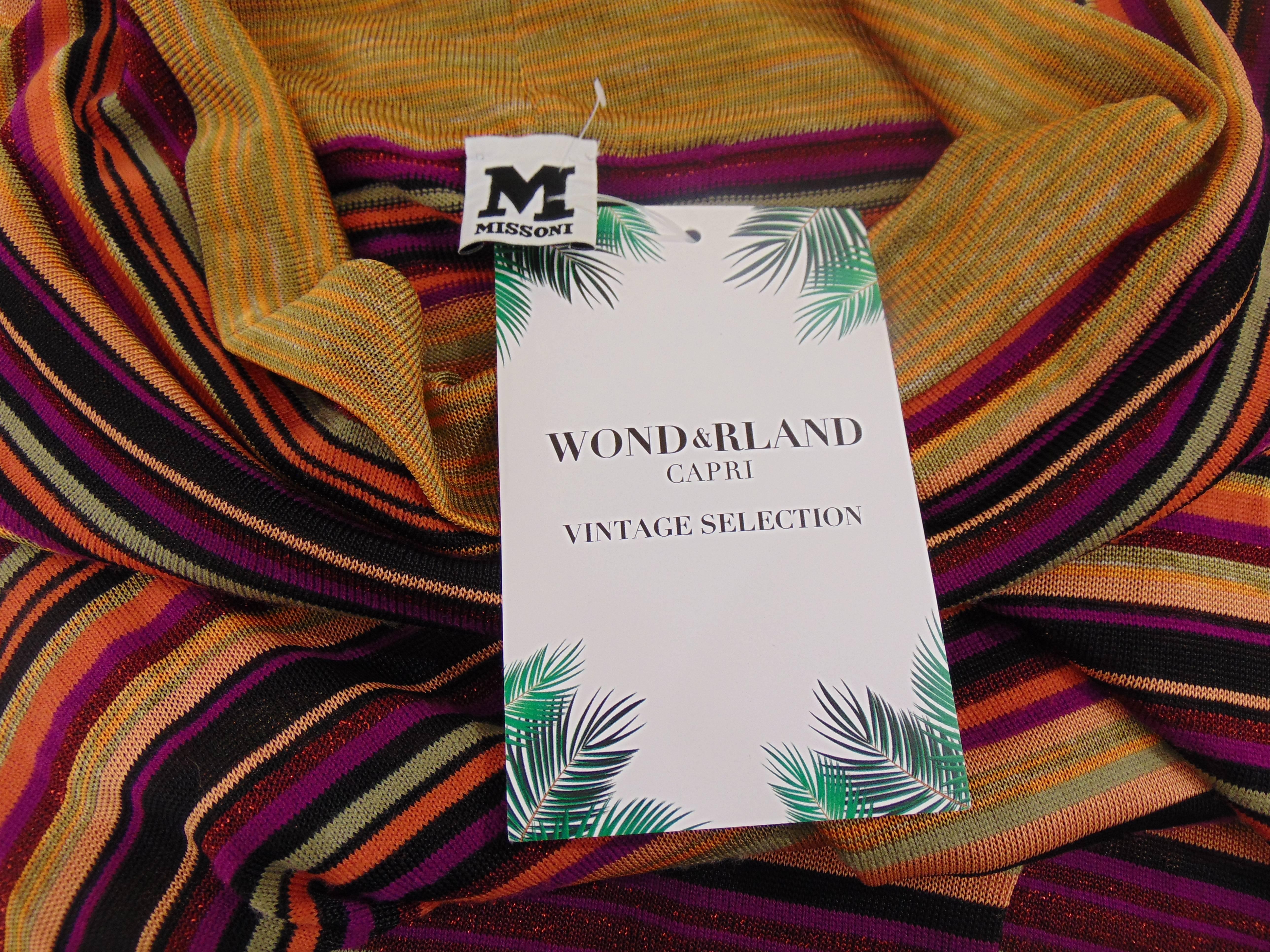 M by Missoni multicoloured cotton dress 4