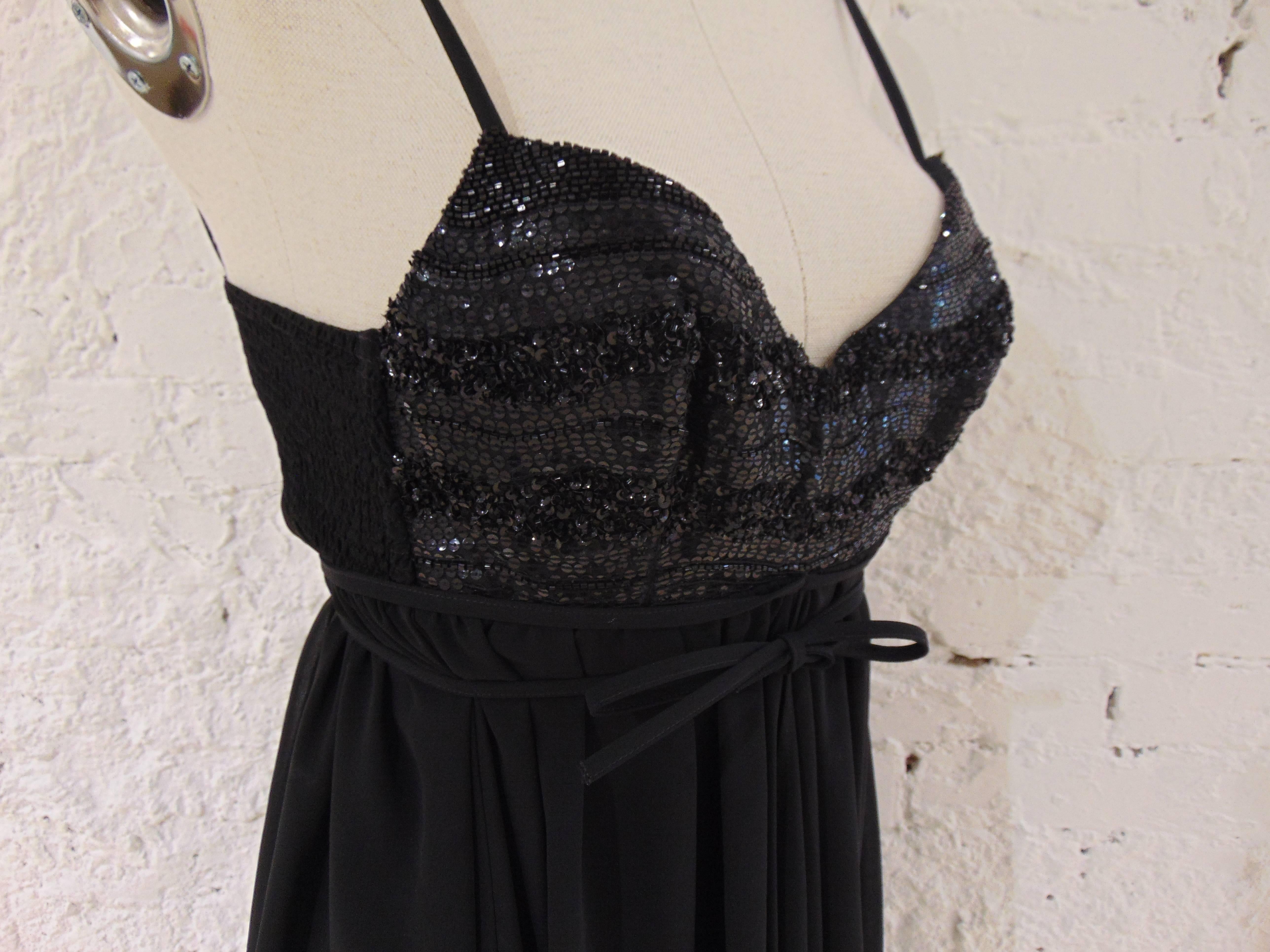 Women's Ritmo di Perla black dress