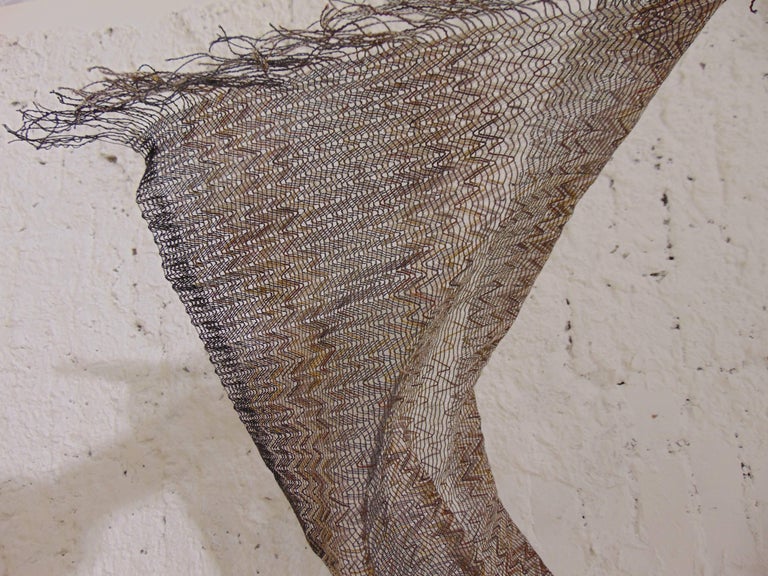 Natural Nude Sponge Cotton Scarf main image 1