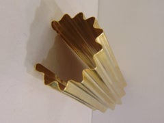 1980er Jahre Krizia Goldfarbenes Armband