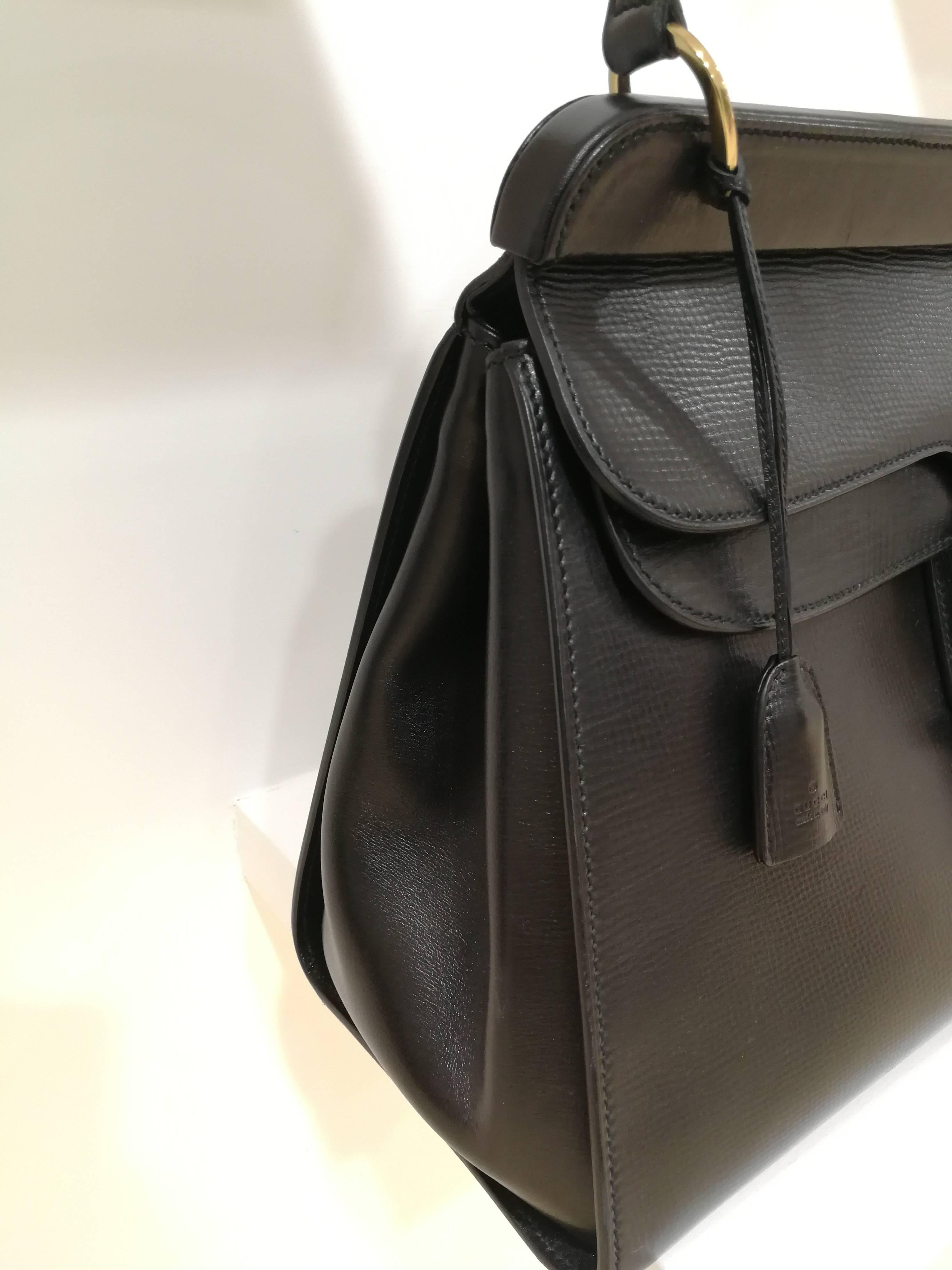 Gucci Black Leather 