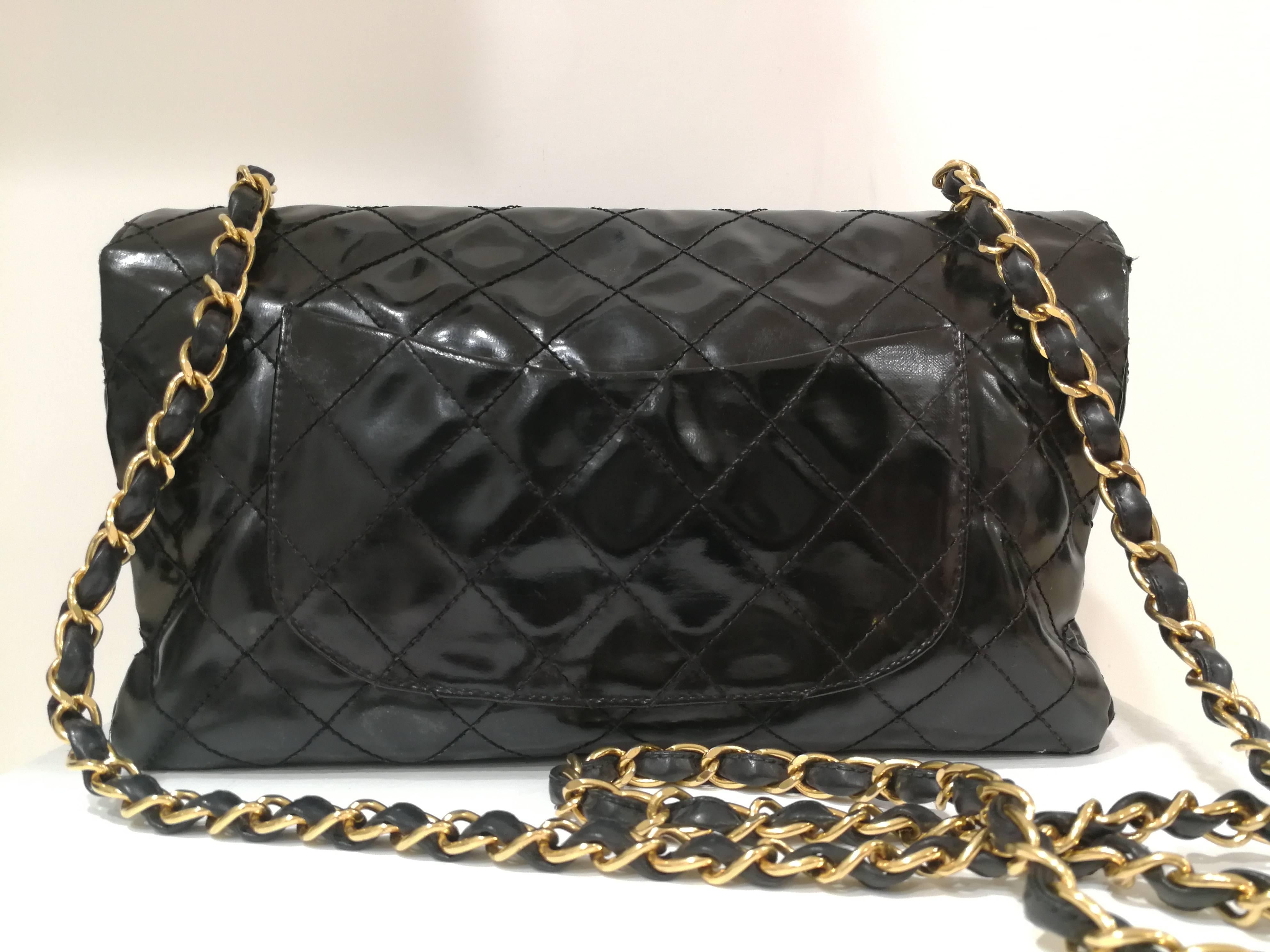 1997 Limited Edition Chanel Black 2.55 Gold tone Hardware Bag 1