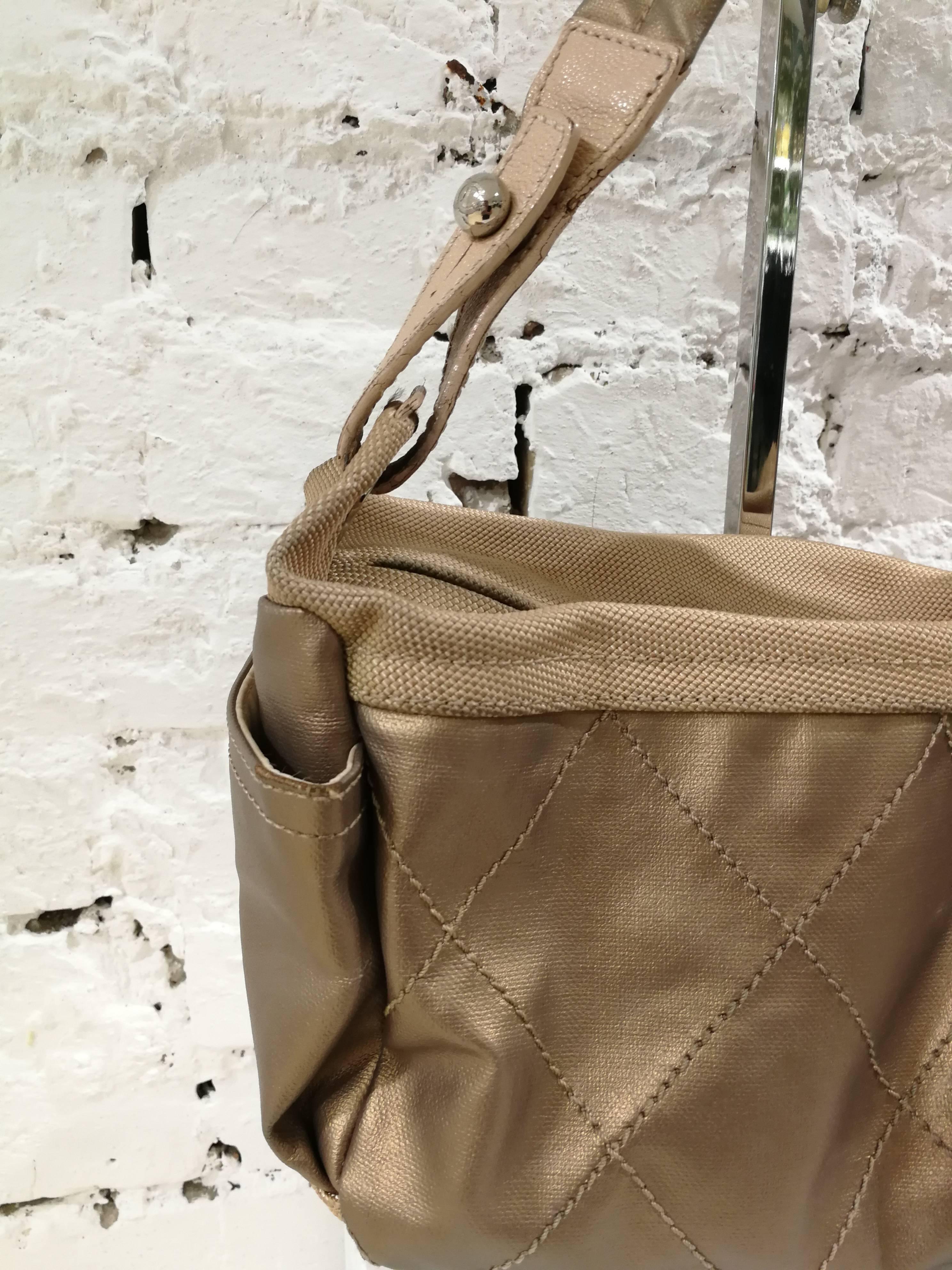 Chanel metallic Biarritz Bag For Sale at 1stDibs