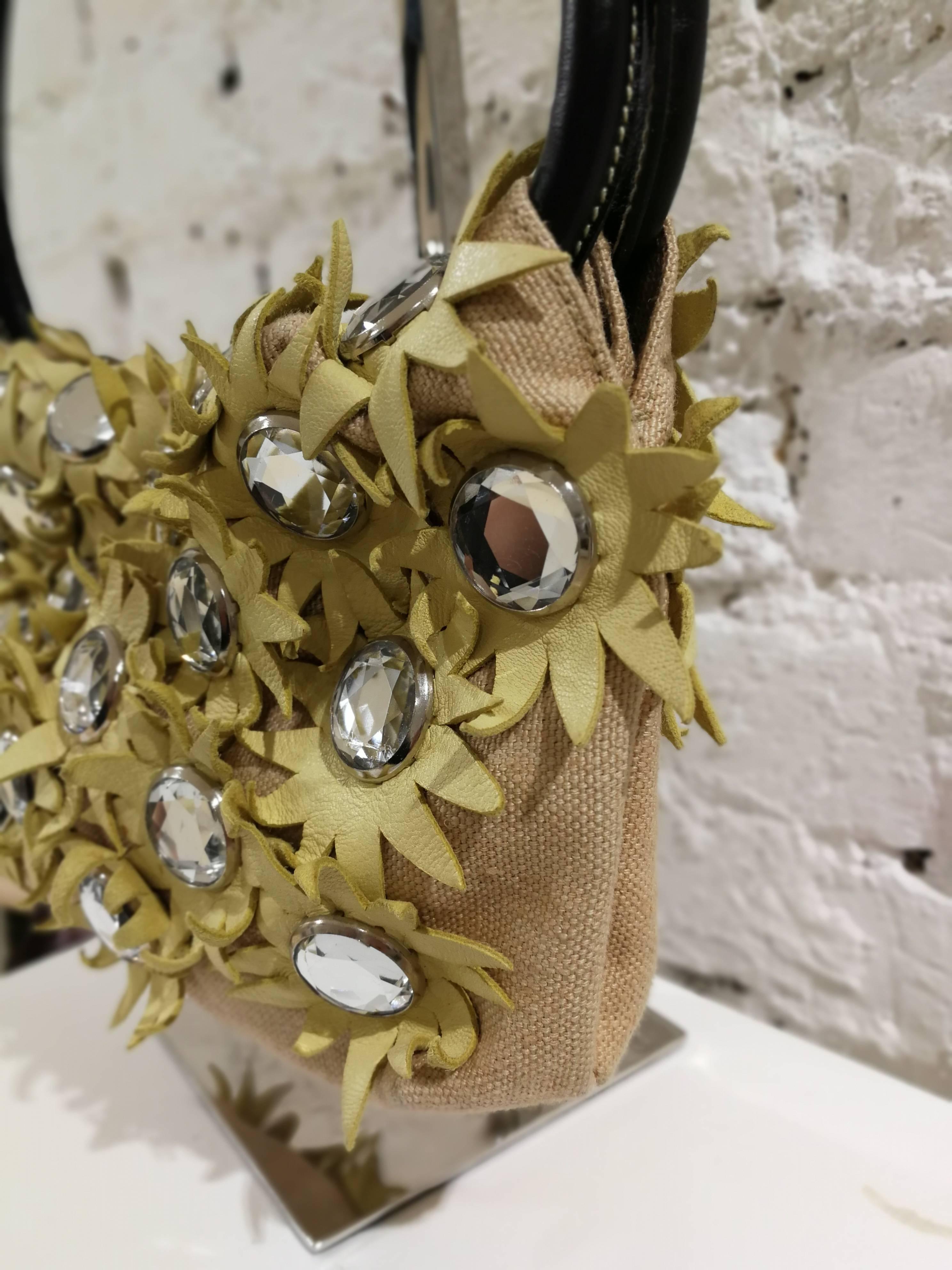 Sonia Rykiel daisies limited edition shoulder bag In Excellent Condition In Capri, IT