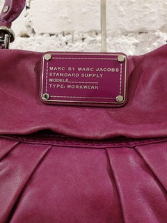 Marc Jacobs Purple leather Shoulder Bag