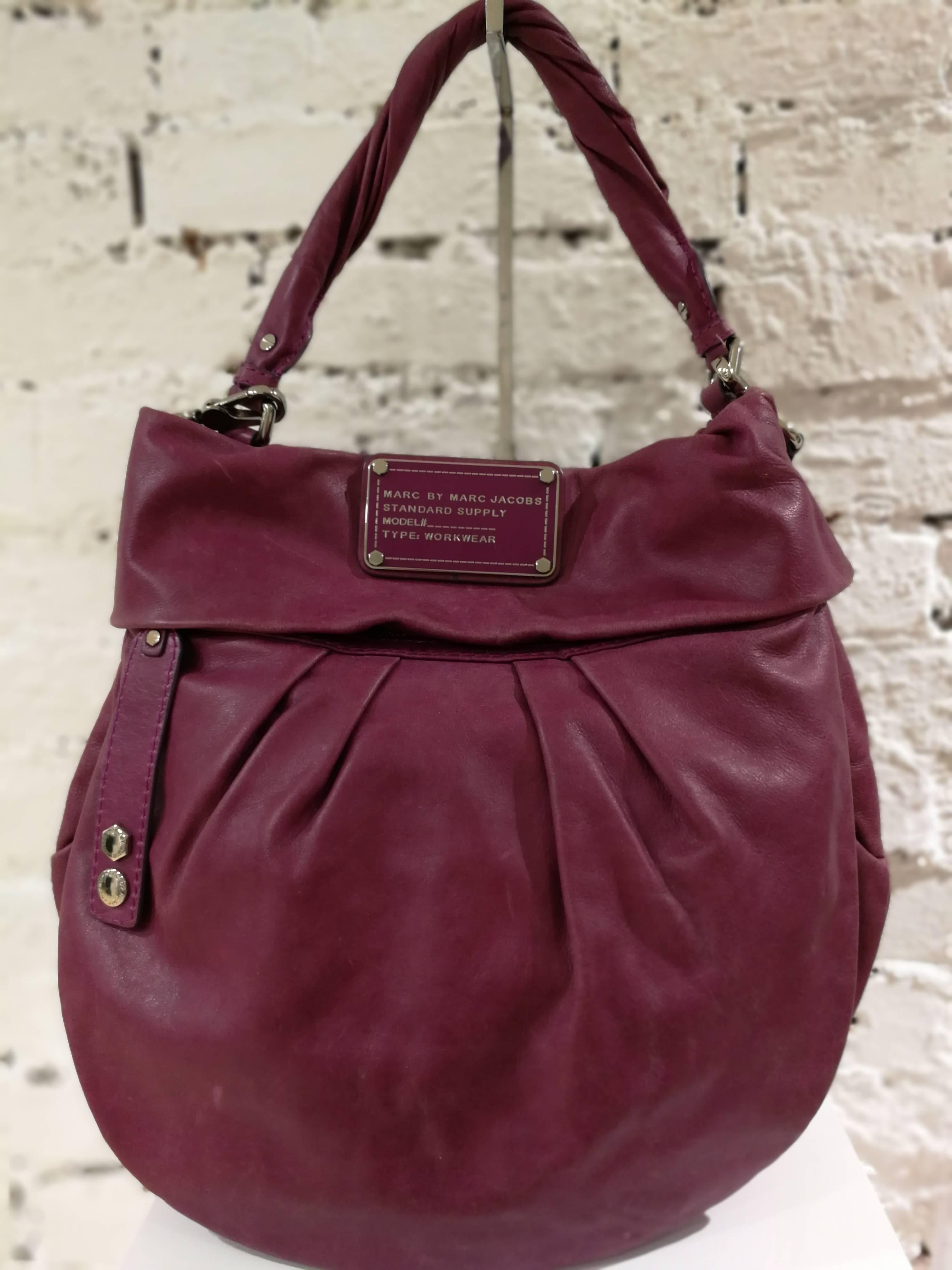Marc Jacobs Purple leather Shoulder Bag 4