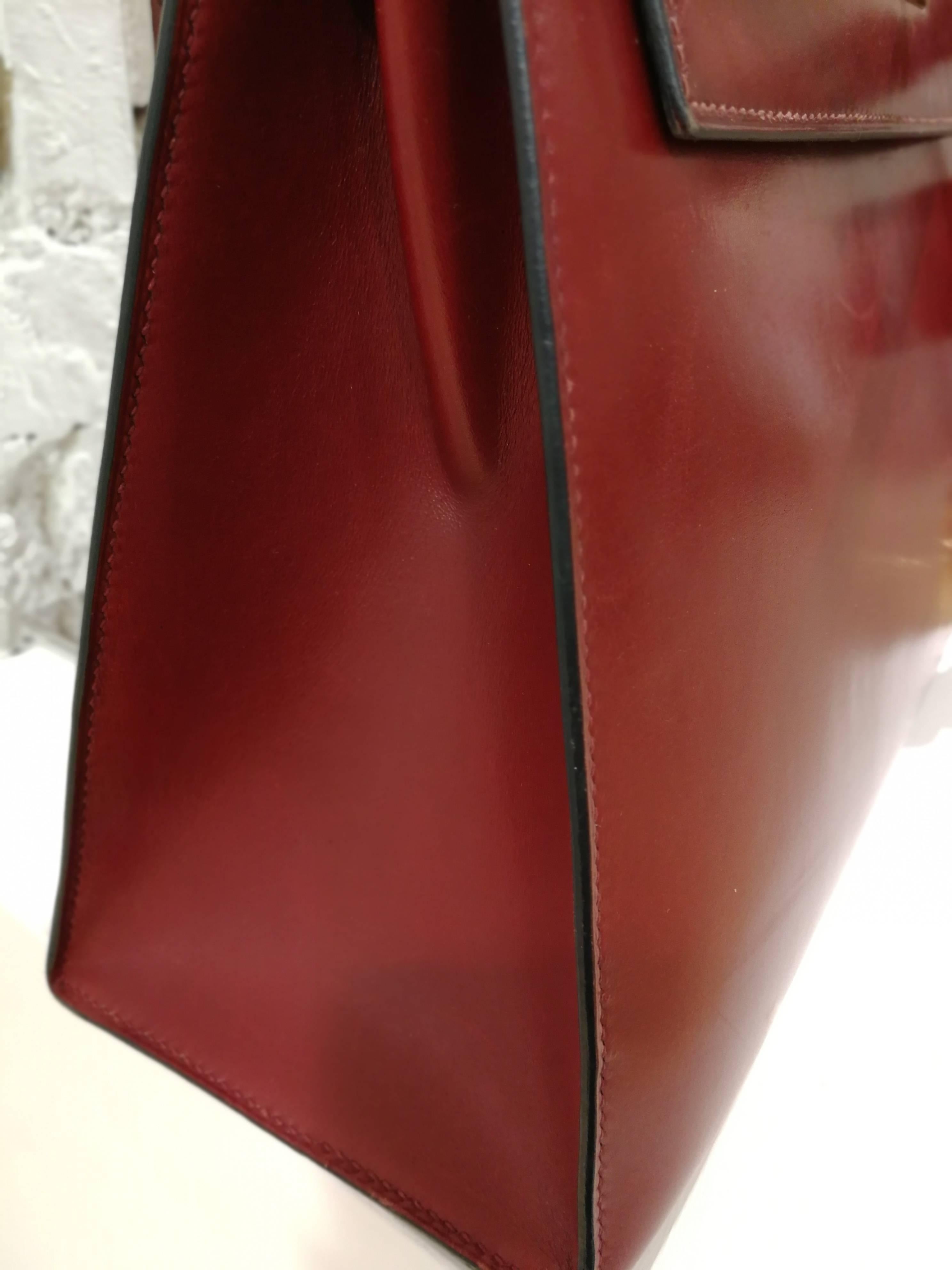 Hermès Bordeaux 32cm Kelly Bag 3