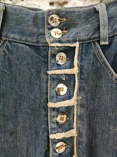 Katharine Hamnett London Denim beads Skirt