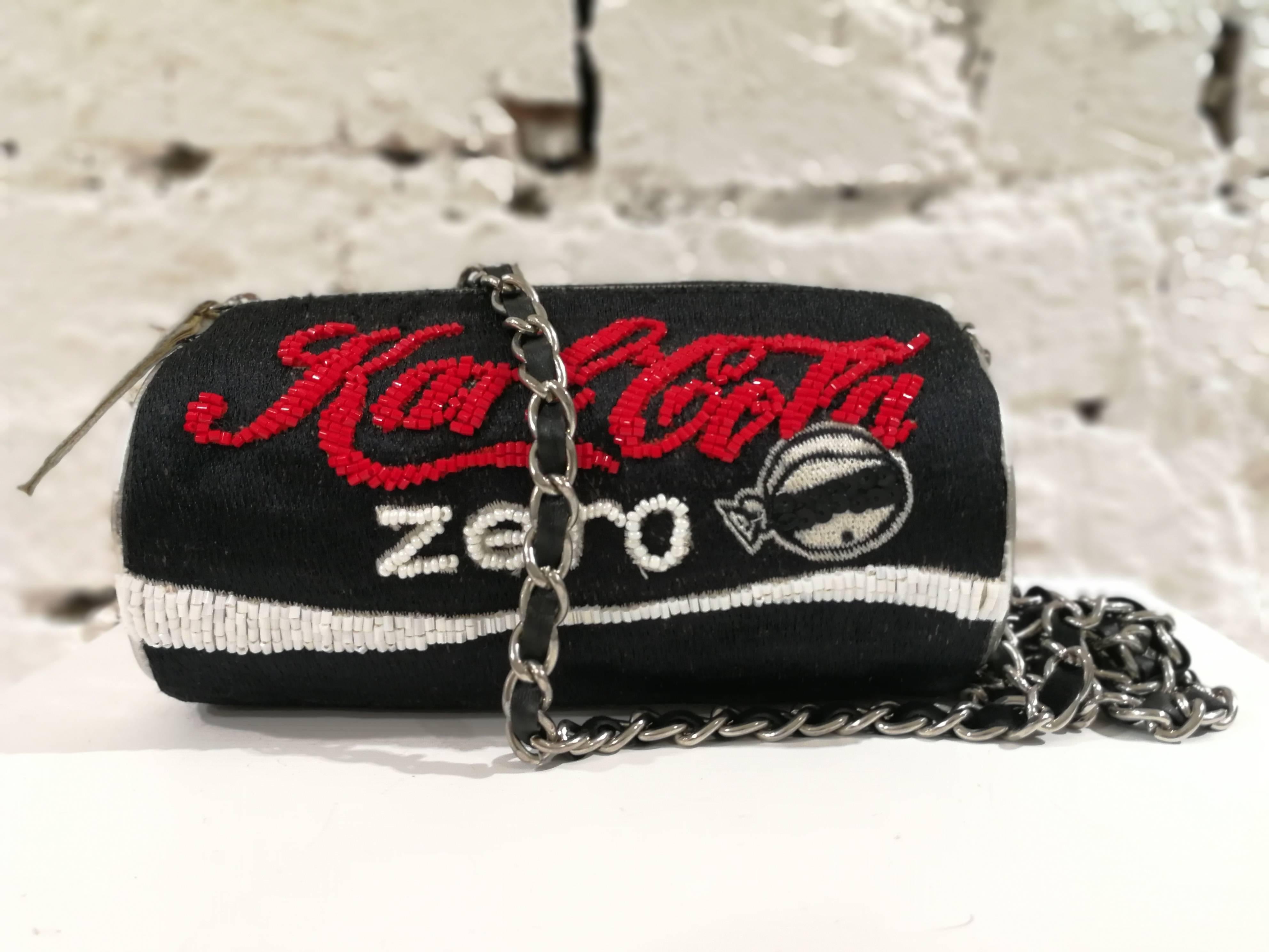 Black Mua Mua Karl Cola Zero Shoulder Bag