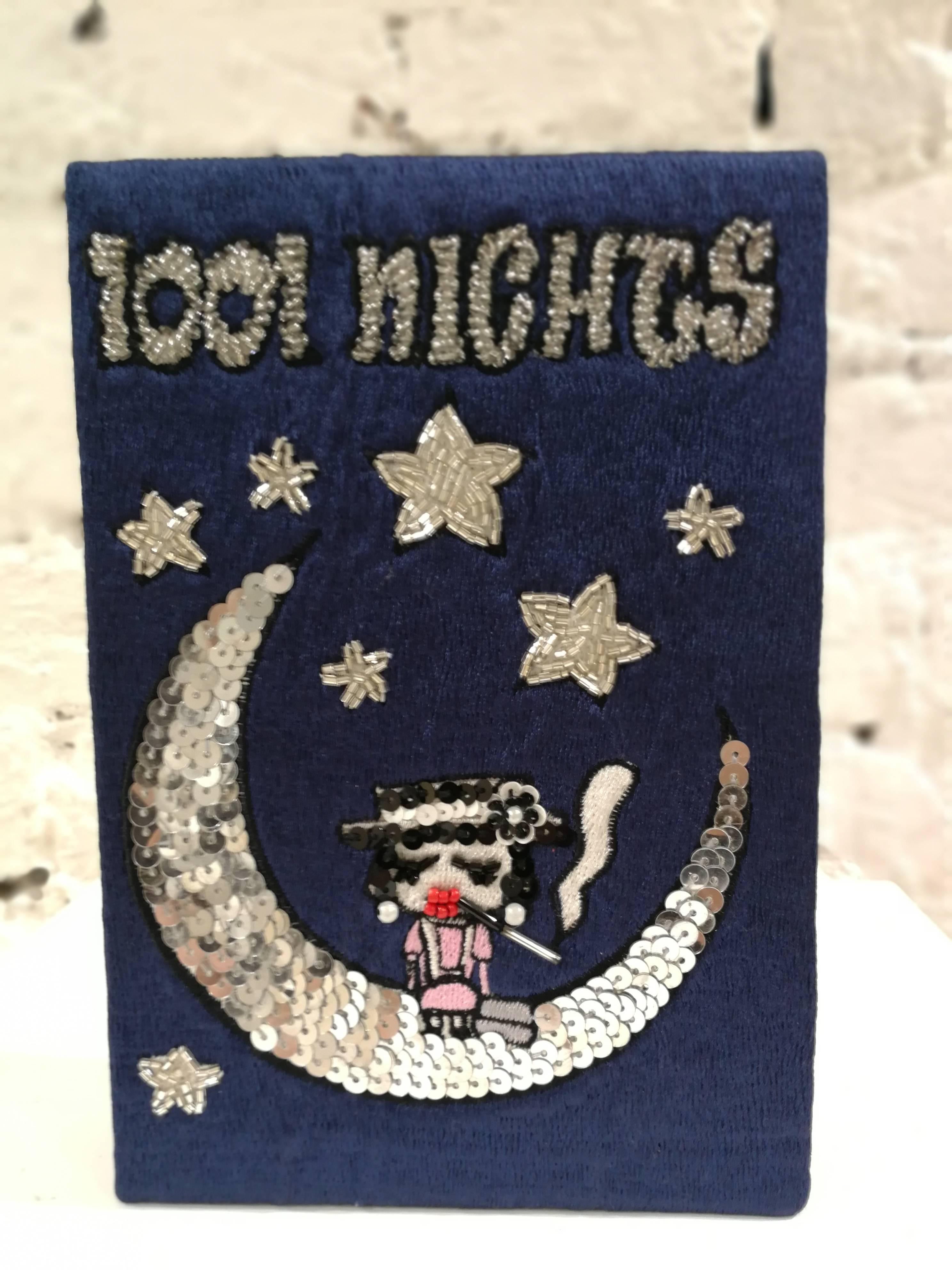 Mua Mua Coco 1001 Nights Blu Book Pochette Shoulder Bag 10
