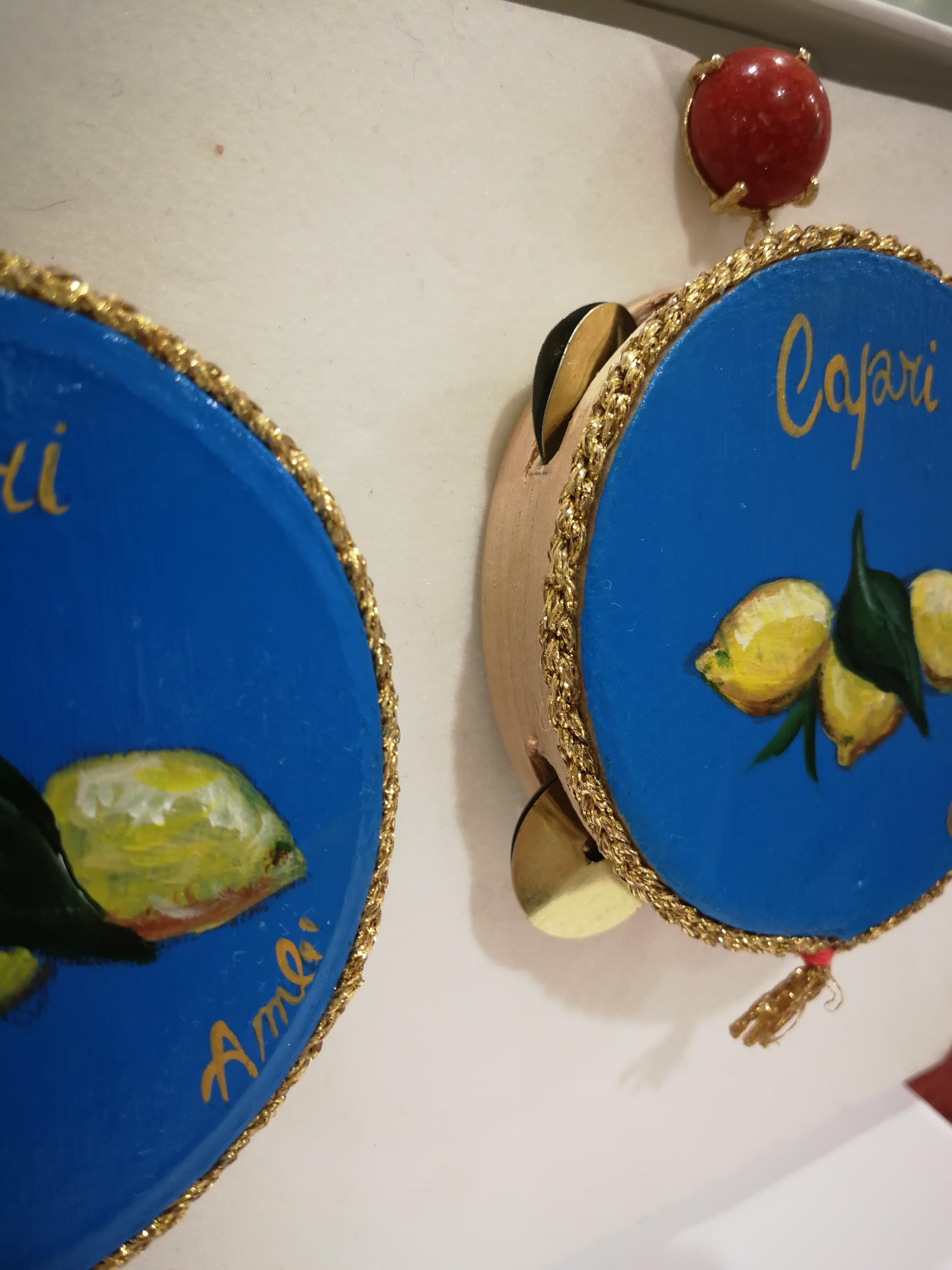 Amlé Capri Tambourine Earrings 3