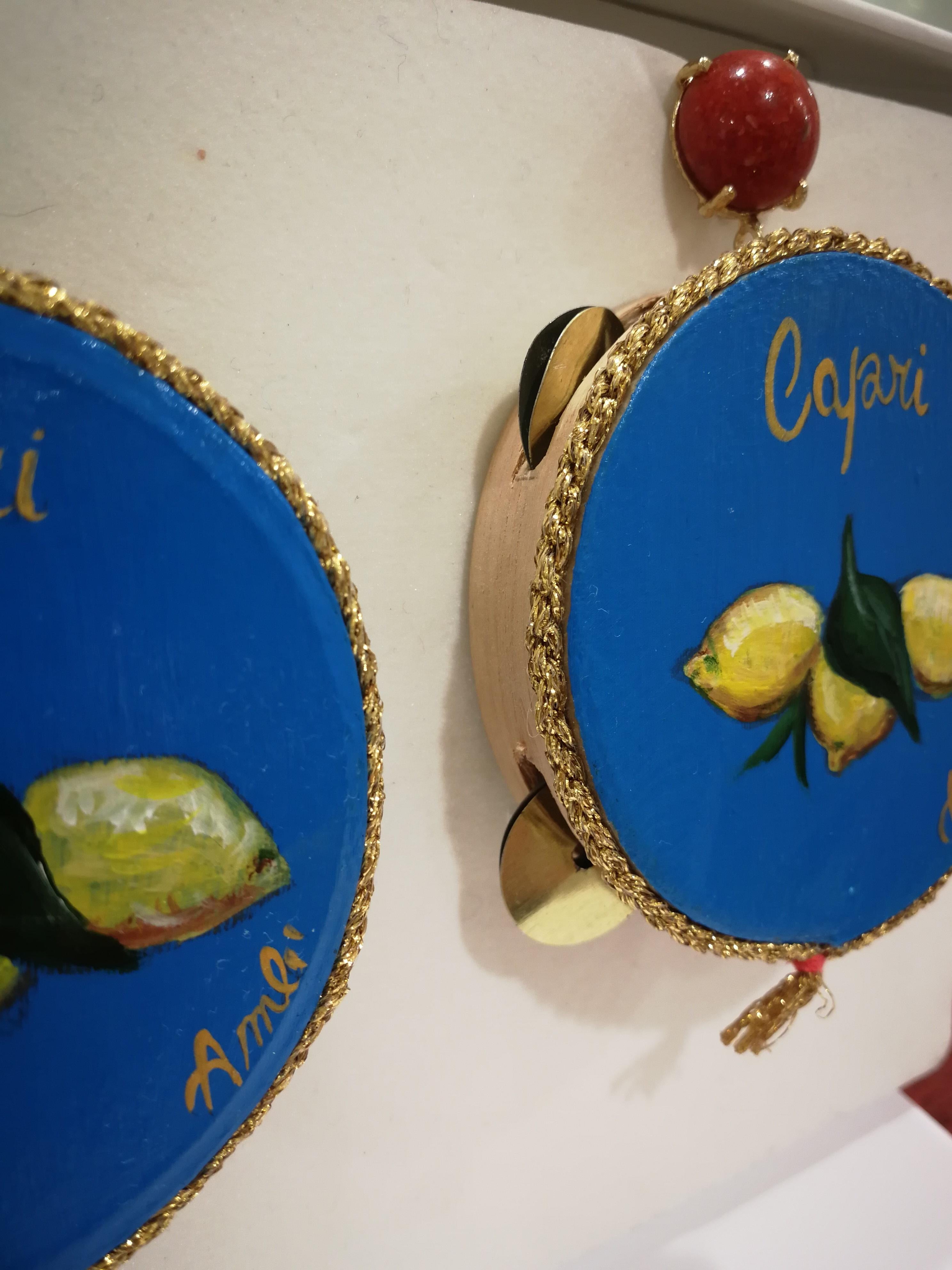 Amlé Capri Tambourine Earrings 4